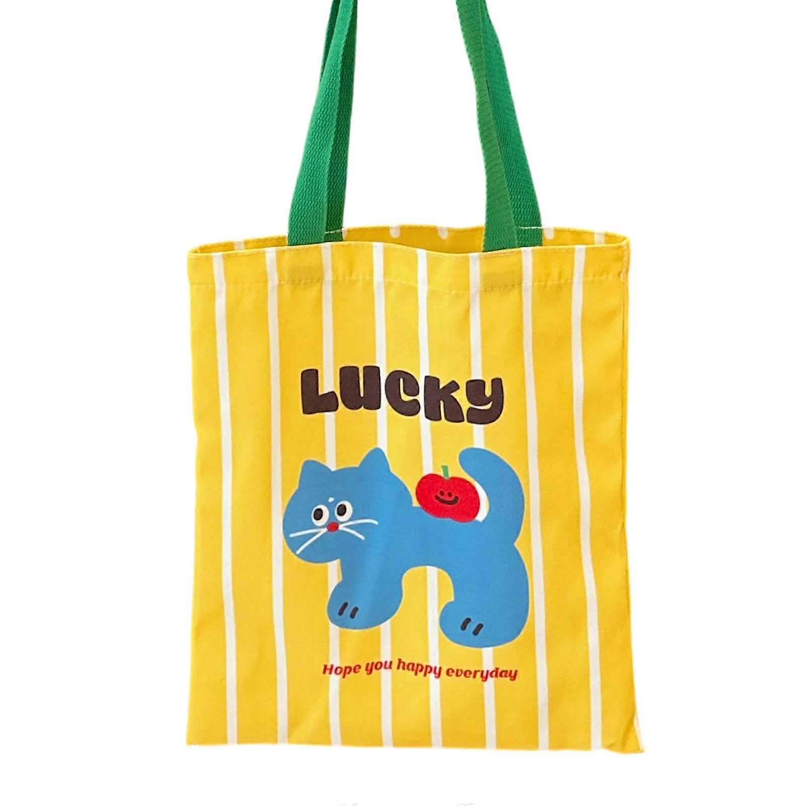 Comfortable Handle Practical Washable Fabric Shoulder Bag With Ample Space Handbag For Shopping Gym Outing