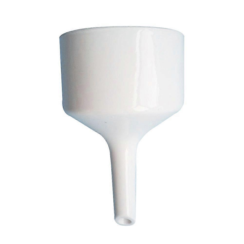 60MM Buchner Funnel واسع الفم قمع غسالة صحون آمنة قارورة النبيذ وعاء فلاجون لنقل المكونات السائلة الجافة والمسحوق (أبيض)