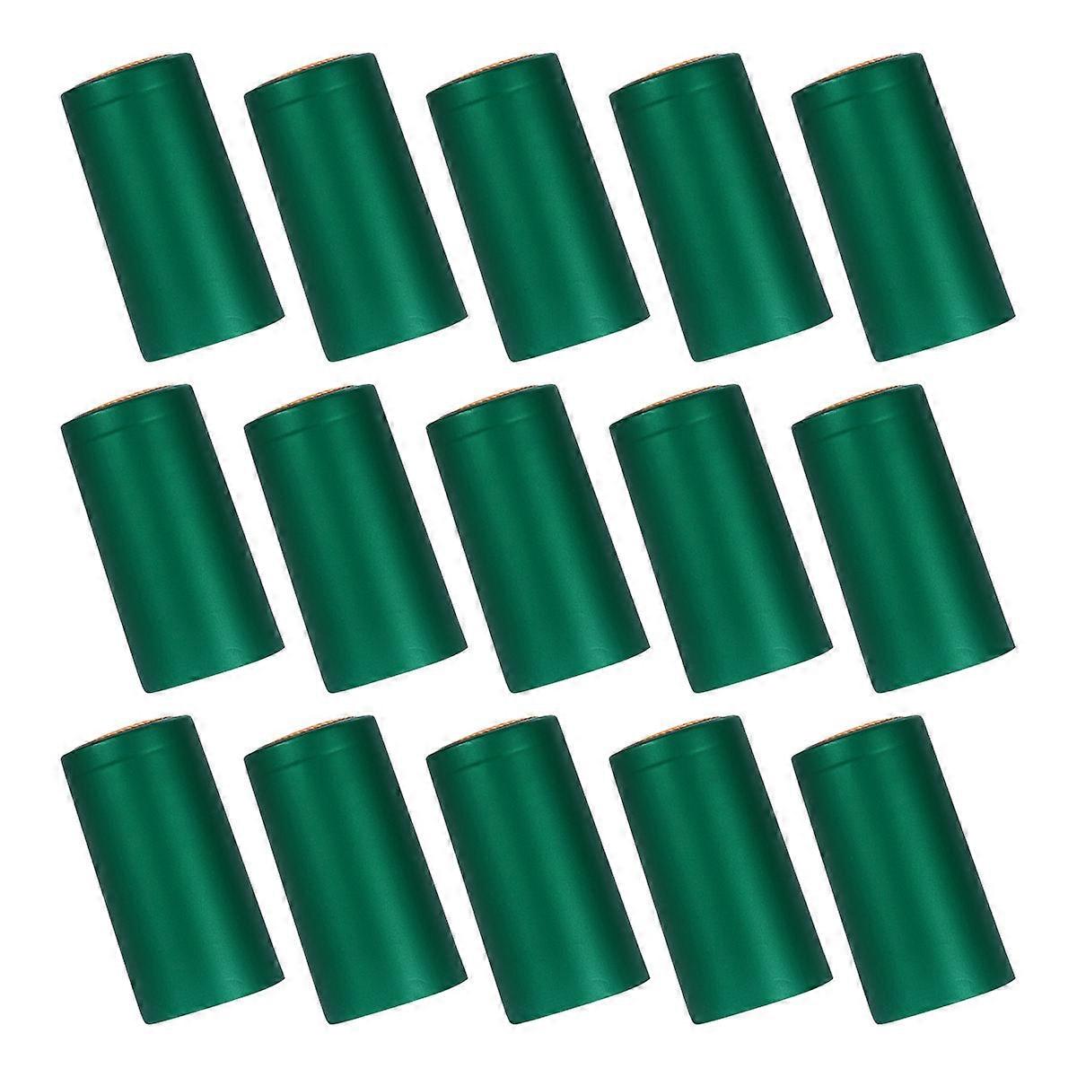 Bottle Heat Shrink Seal Heat Shrinkable Home Round 2.4×1.2×1.2In Sealing 100Pcs