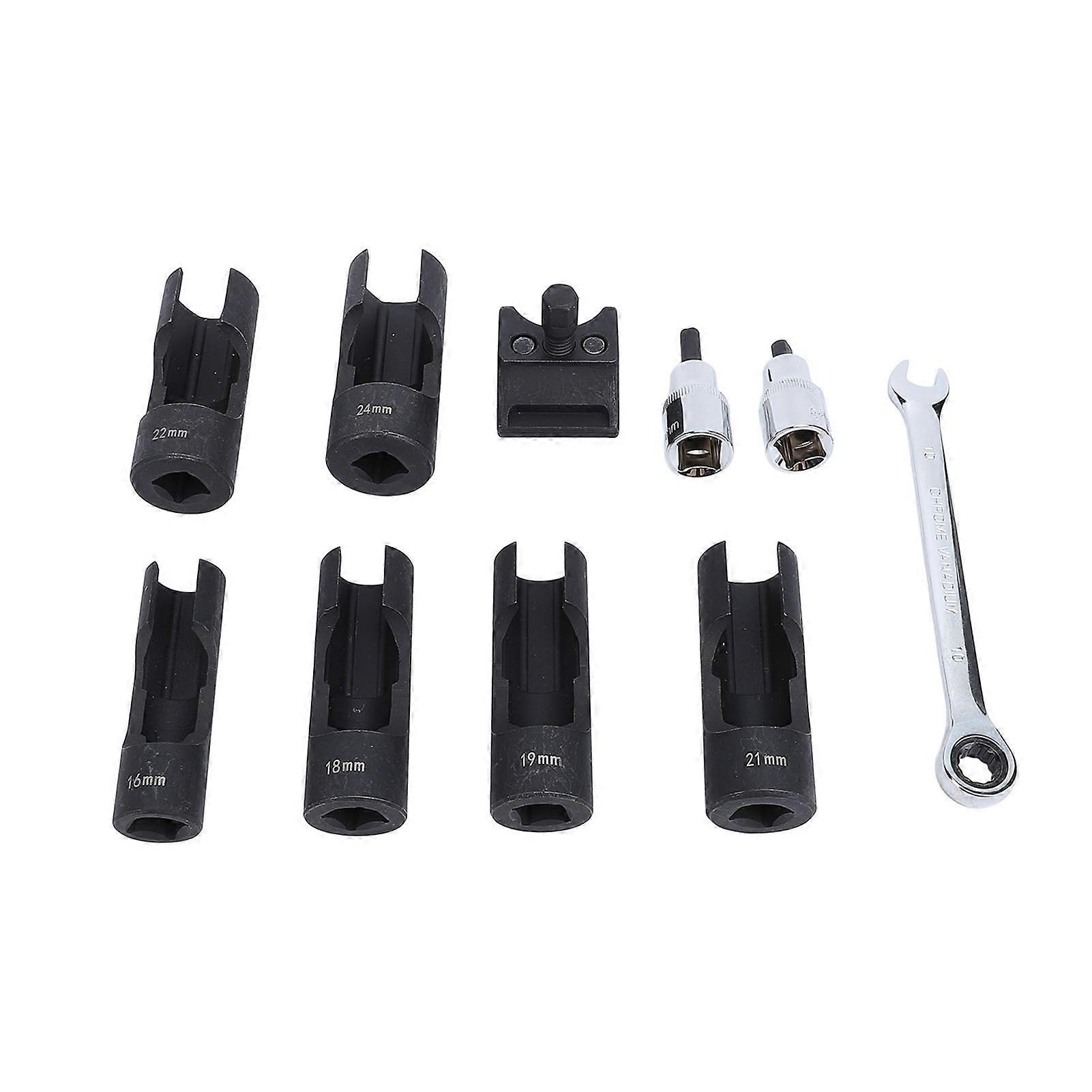 Strut nut socket set for suspension repair with 10PCS B type tools