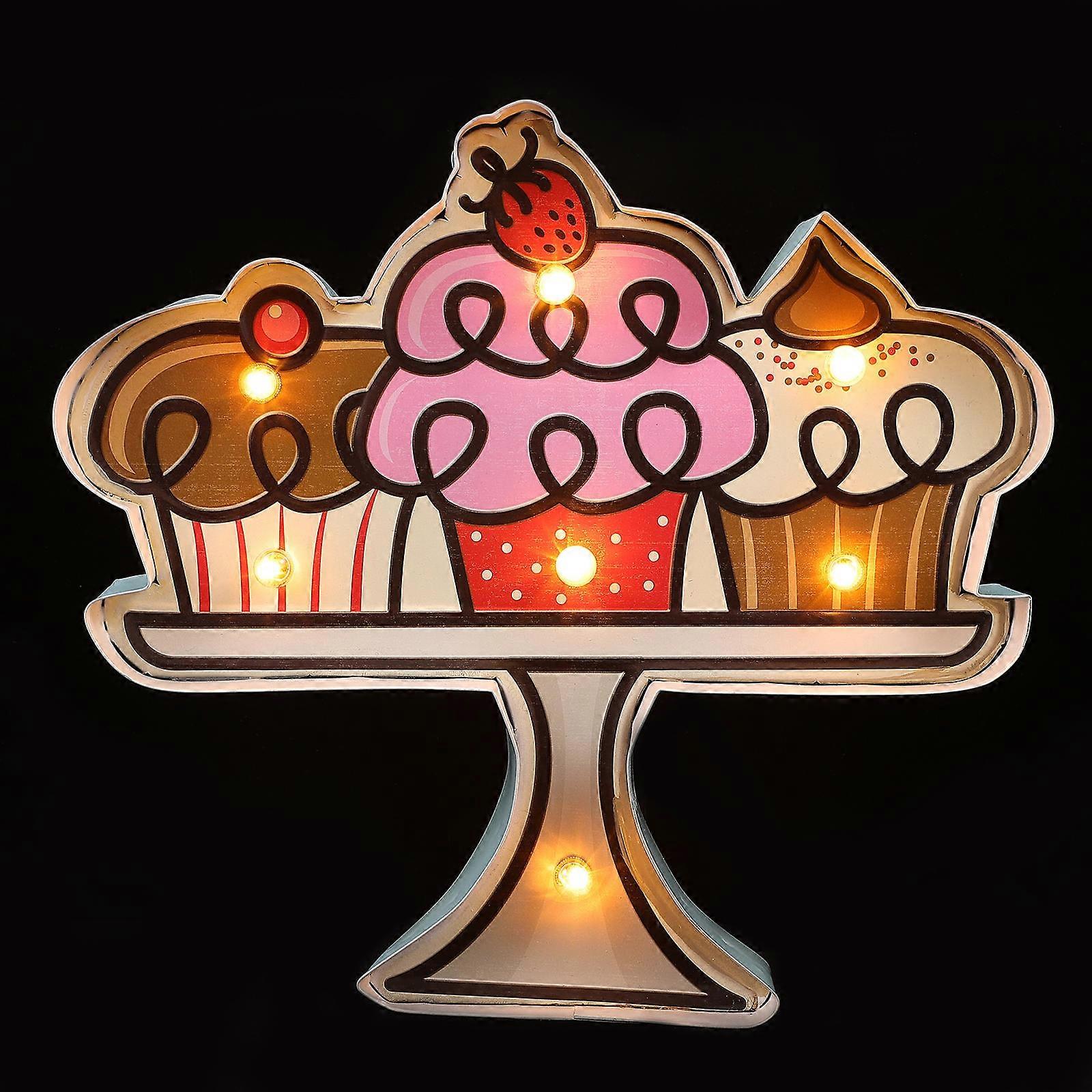 Creative Iron Wall Light Decor for Home and Shop with Retro Style Design Multi Color