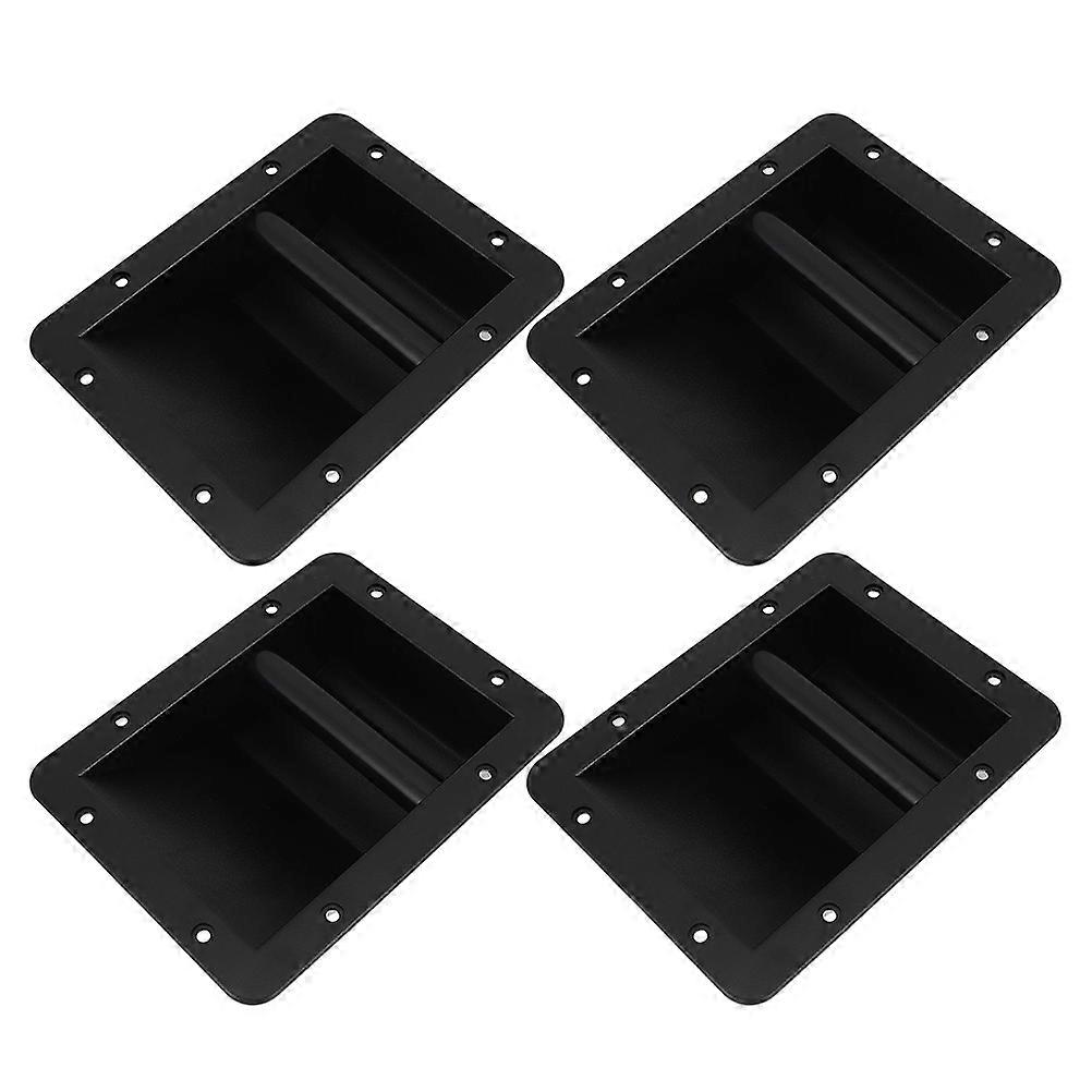 4pcs Speakers Handle Replacement Durable Carry Handle for Speaker Plastic Handle