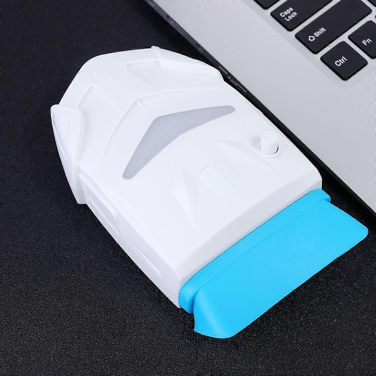 White Computer Radiator with USB Suction for Laptops Practical Accessory Great Performance and Style Plastic