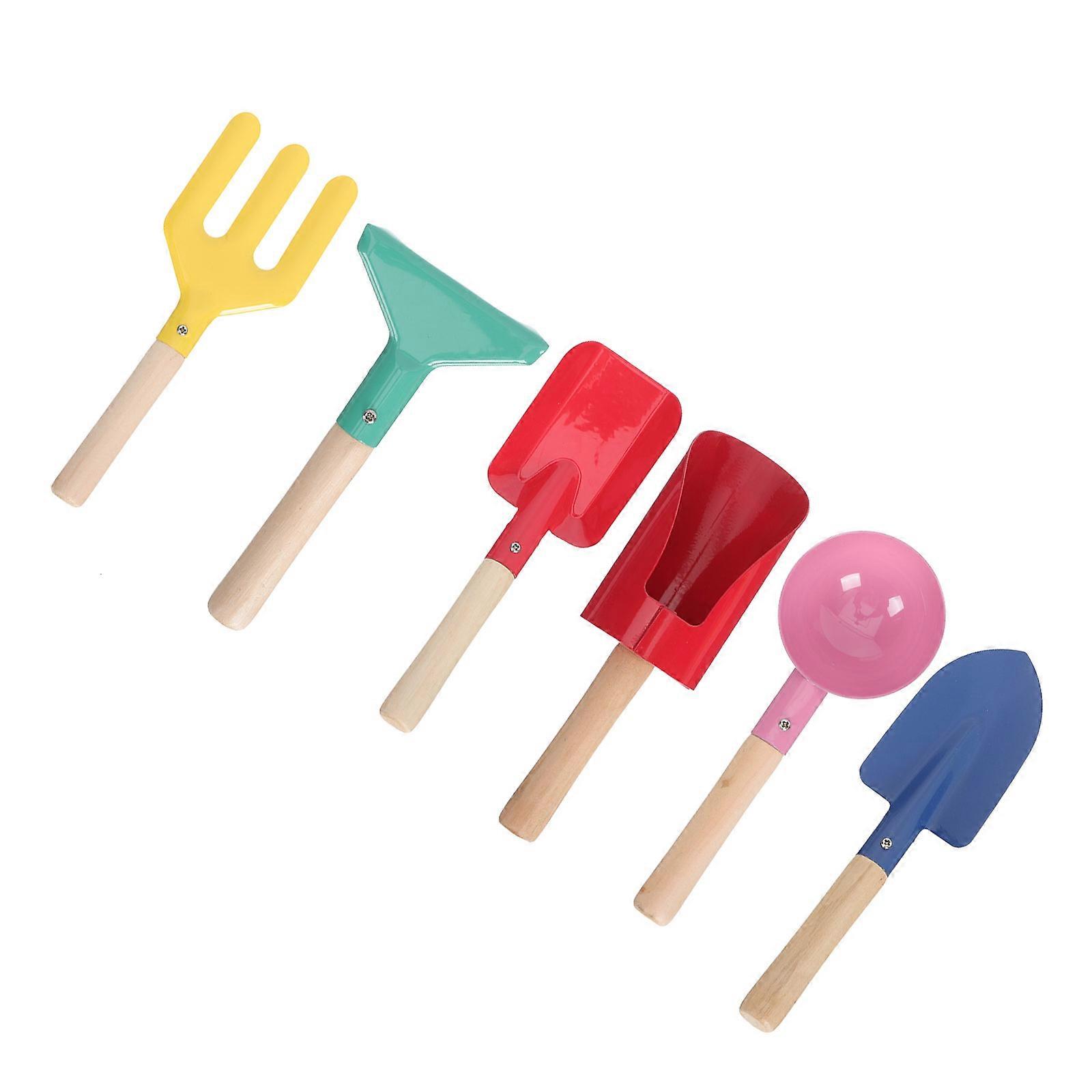 Gardening for Kids with Ergonomic Handle Made of Iron Assorted Color Lightweight and Comfortable to Hold 1 Set