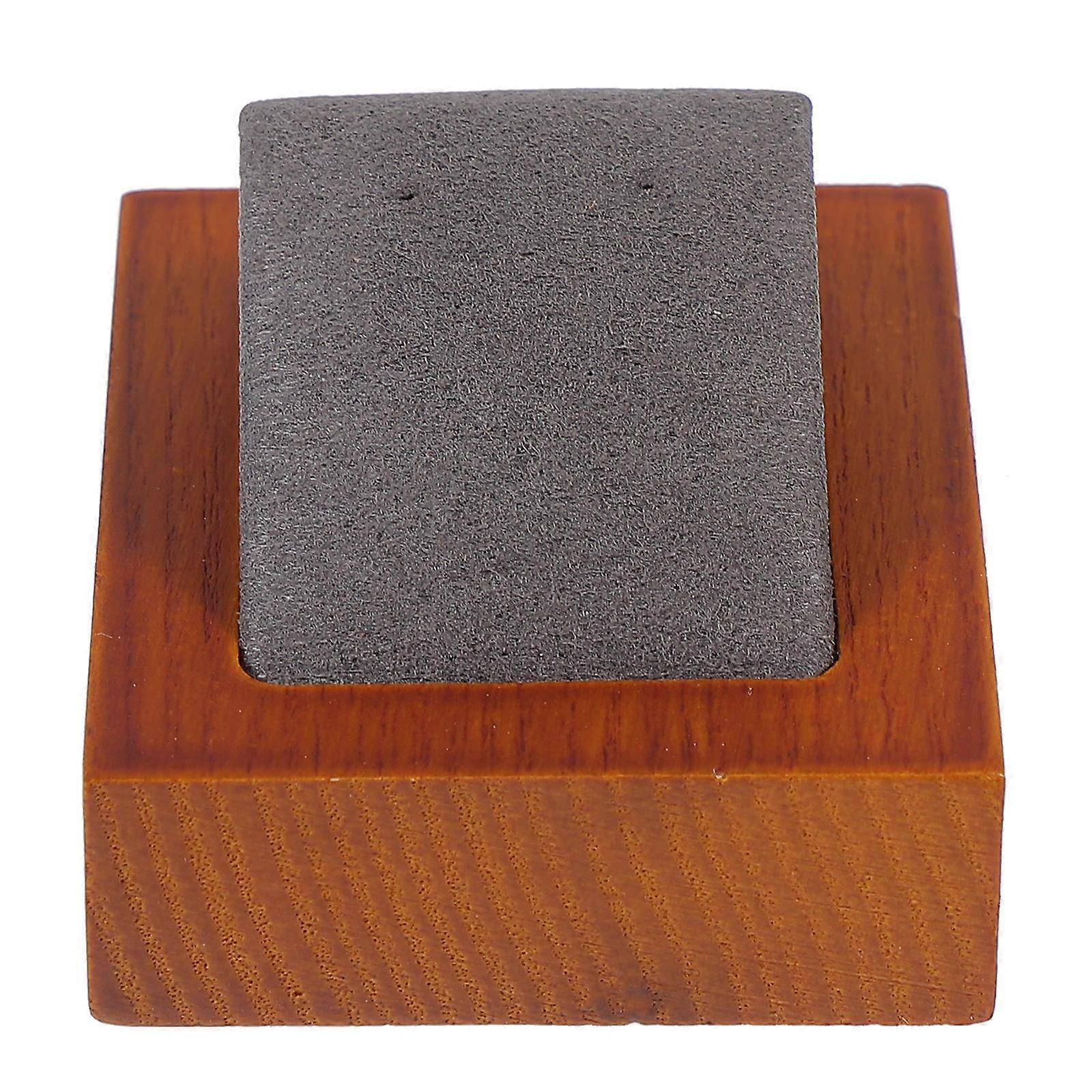 Earring Display Rack for Jewelry Organizer in Dark Grey Synthetic Material 1pc