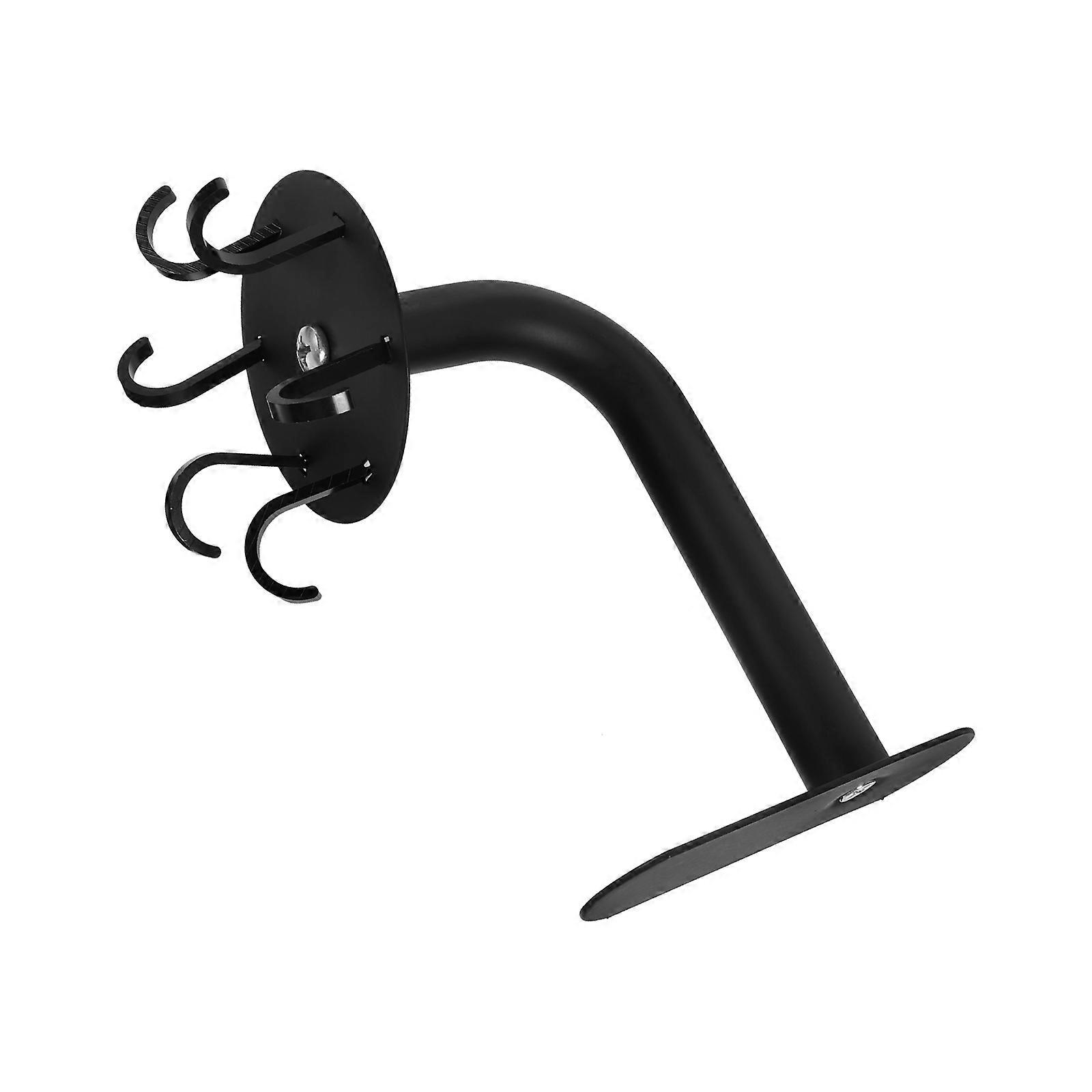 Rotatable Stainless Steel Kitchen Utensil Mounted Hanger with Hooks for Organizing Cooking Tools and Space Saving