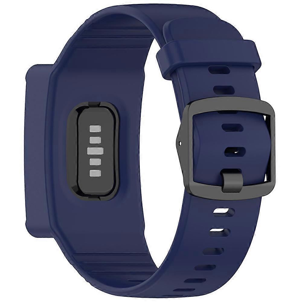 Silicone Watch Strap Watch Band for WHOOP 5.0 LIFE MG/5.0 PEAK/5.0 One/4.0/3.0 Accessories (Dark Blue)