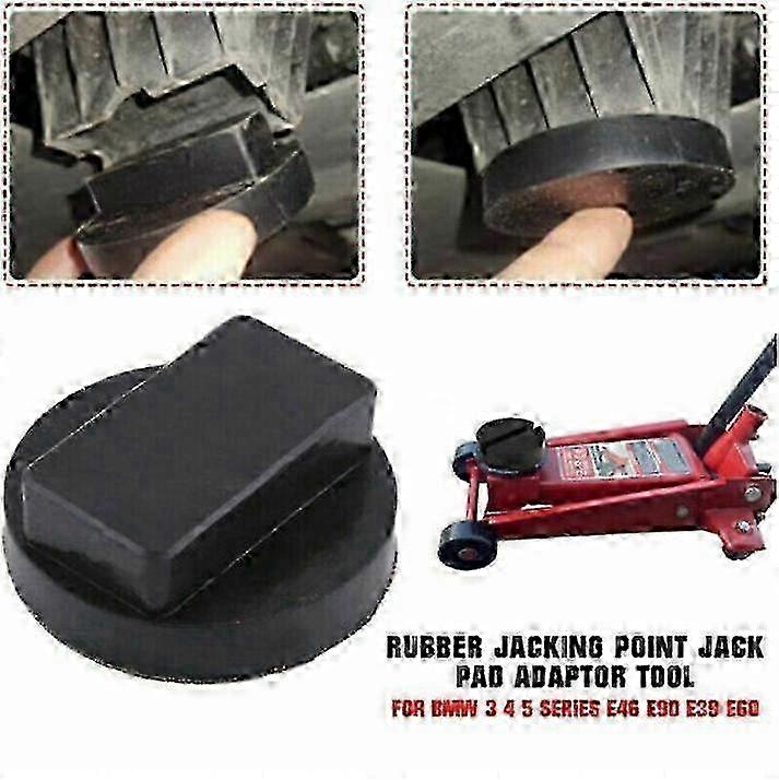 Rubber block pad for BMW - car jack holder with adapter