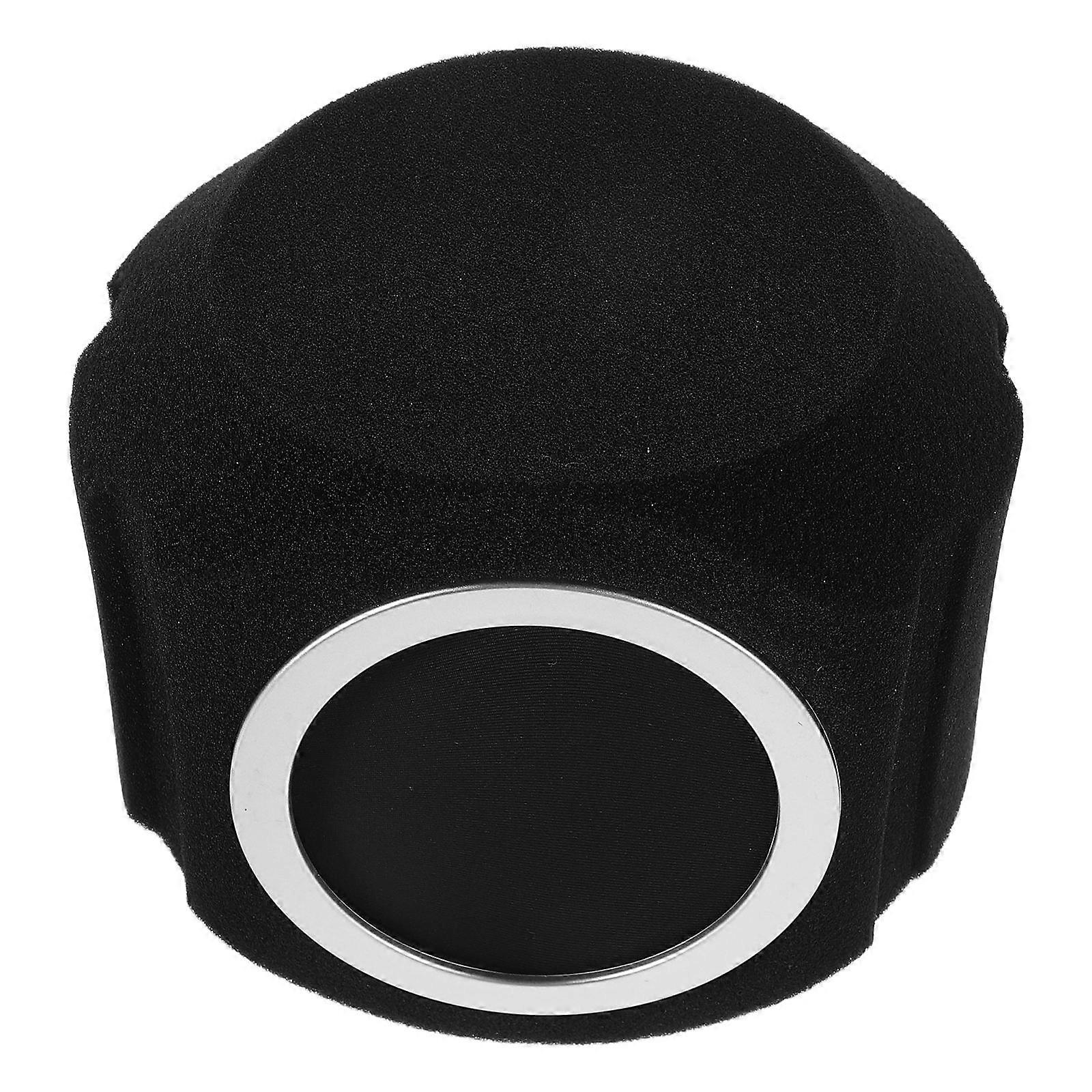 Professional Microphone Sound Isolation Shield with High Density Sponge Filter – Portable Pop Filter for Live Streaming, Recording, Karaoke, Noise