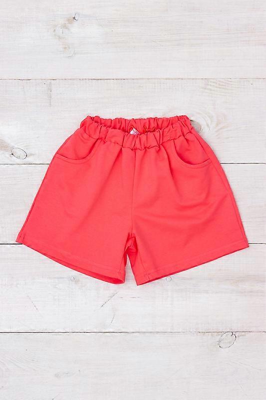 Shorts (girls) – Cotton Blend, Elastic Waist, Pockets,, Summer,  HC 6033-057-1