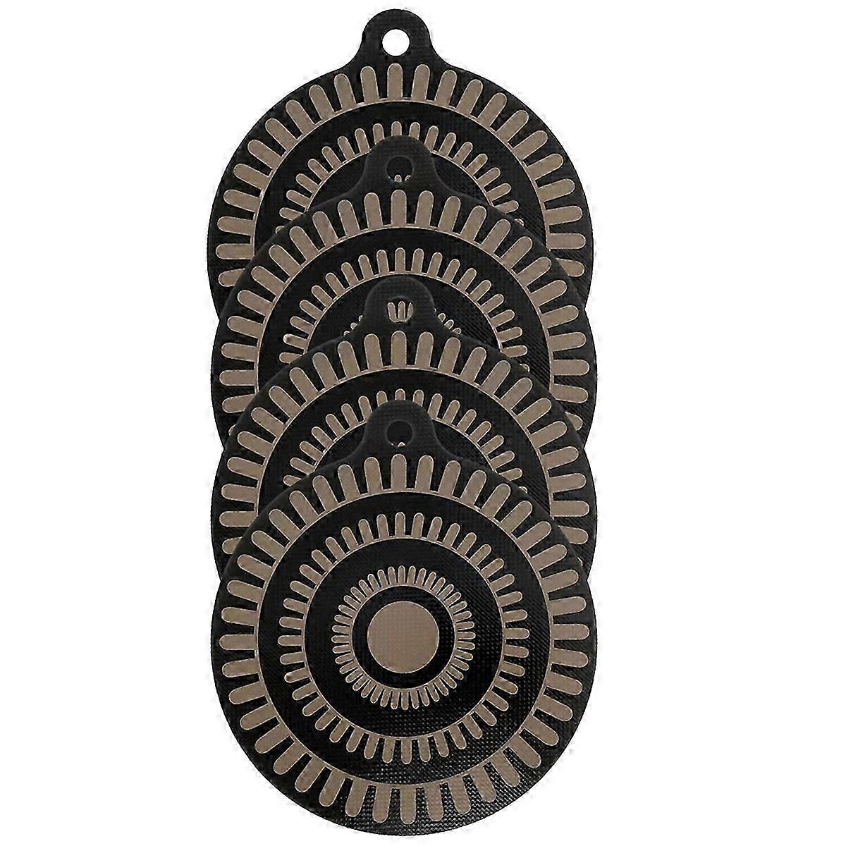 4pcs Induction Cooker Insulation Pad Cooktop Protector Mat 22cm