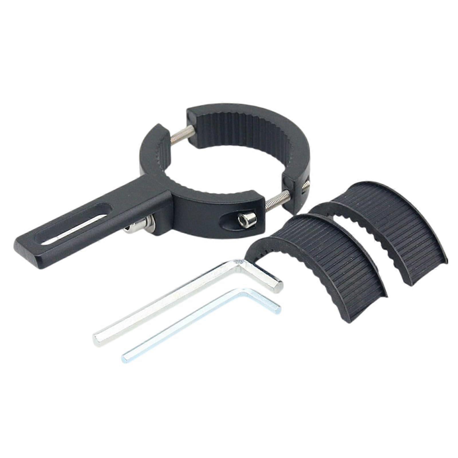 Motorcycle Spotlight Mount Front Fork Clamp Headlight Extension Bracket Universal Clamp-On Holder