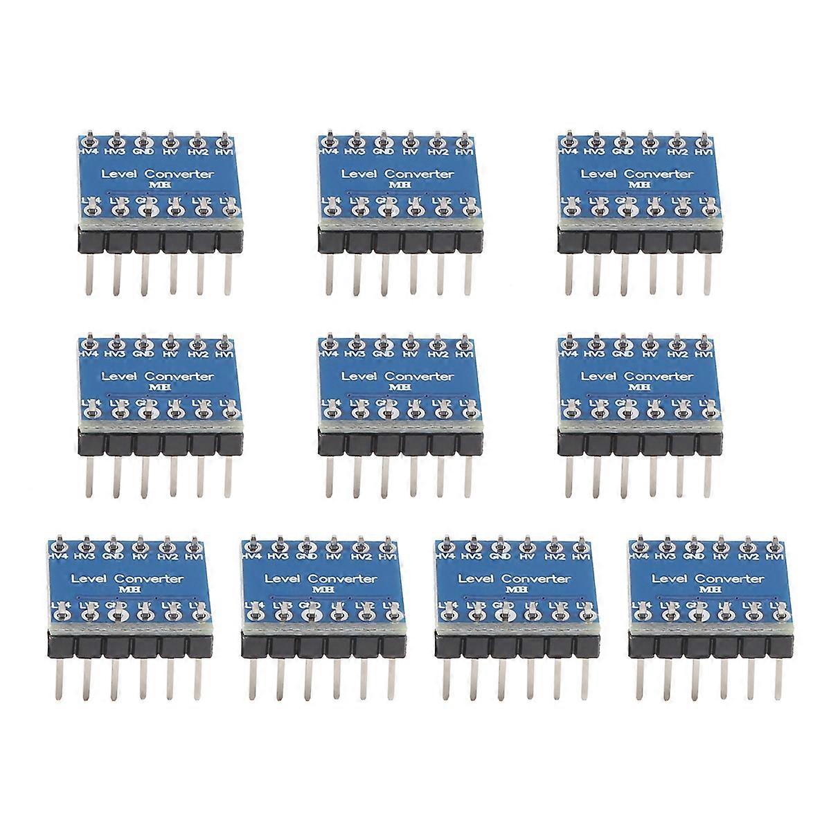 10Pcs 4 canali IIC I2C modulo di livello logico convertitore di livello bidirezionale