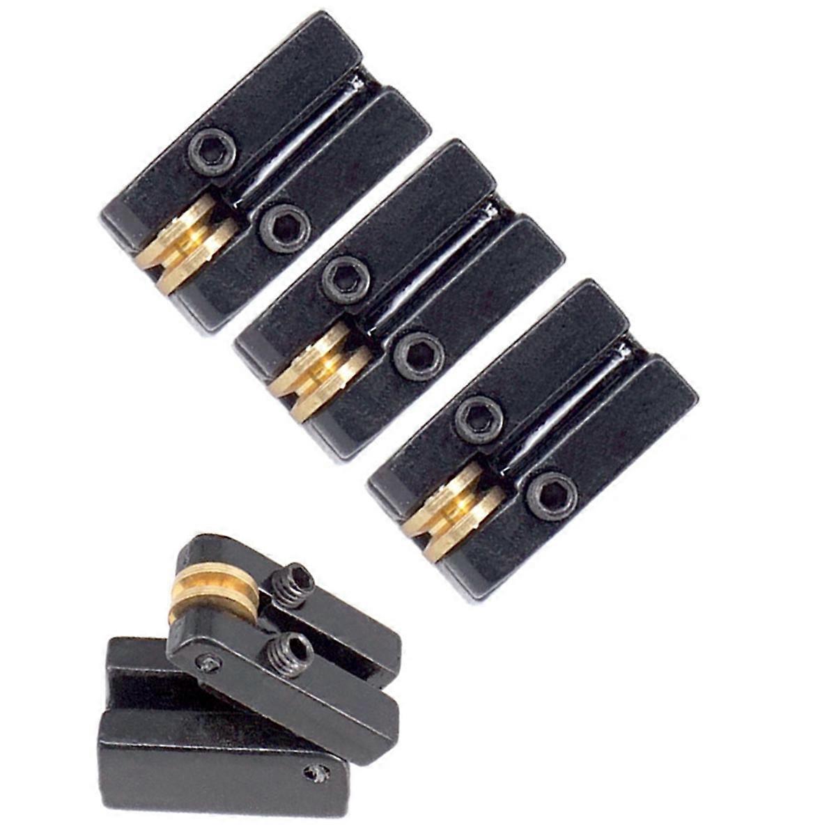 Headless Electric Guitar Tremolo System Ball Bearing Saddle Guitar Bridge Lower String Bar String B