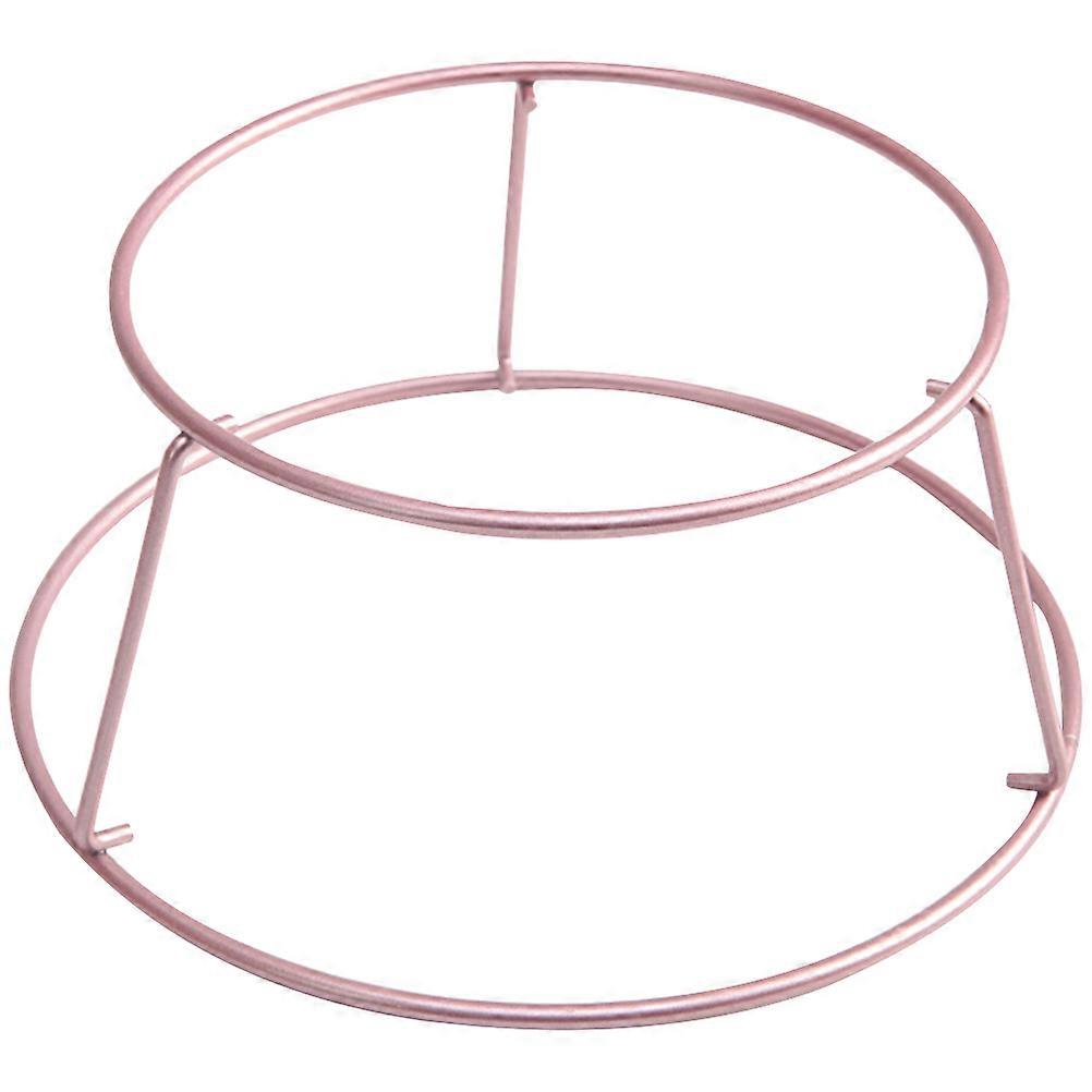 Rose Gold Alloy Cooling Rack for Baking Use Stable and Reusable Perfect for Bread and Cookies