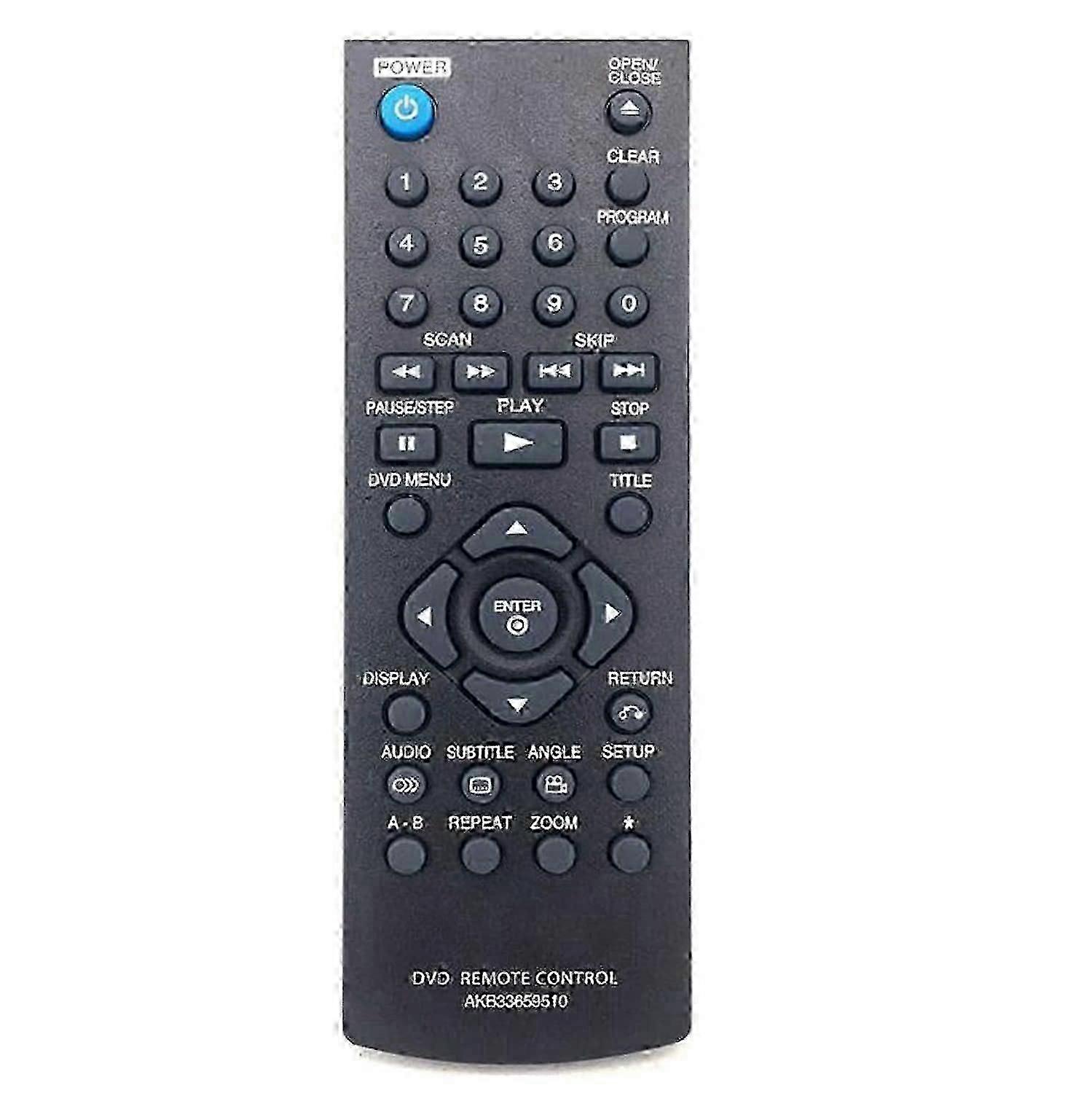 AKB33659510 Remote Control For LG DVD