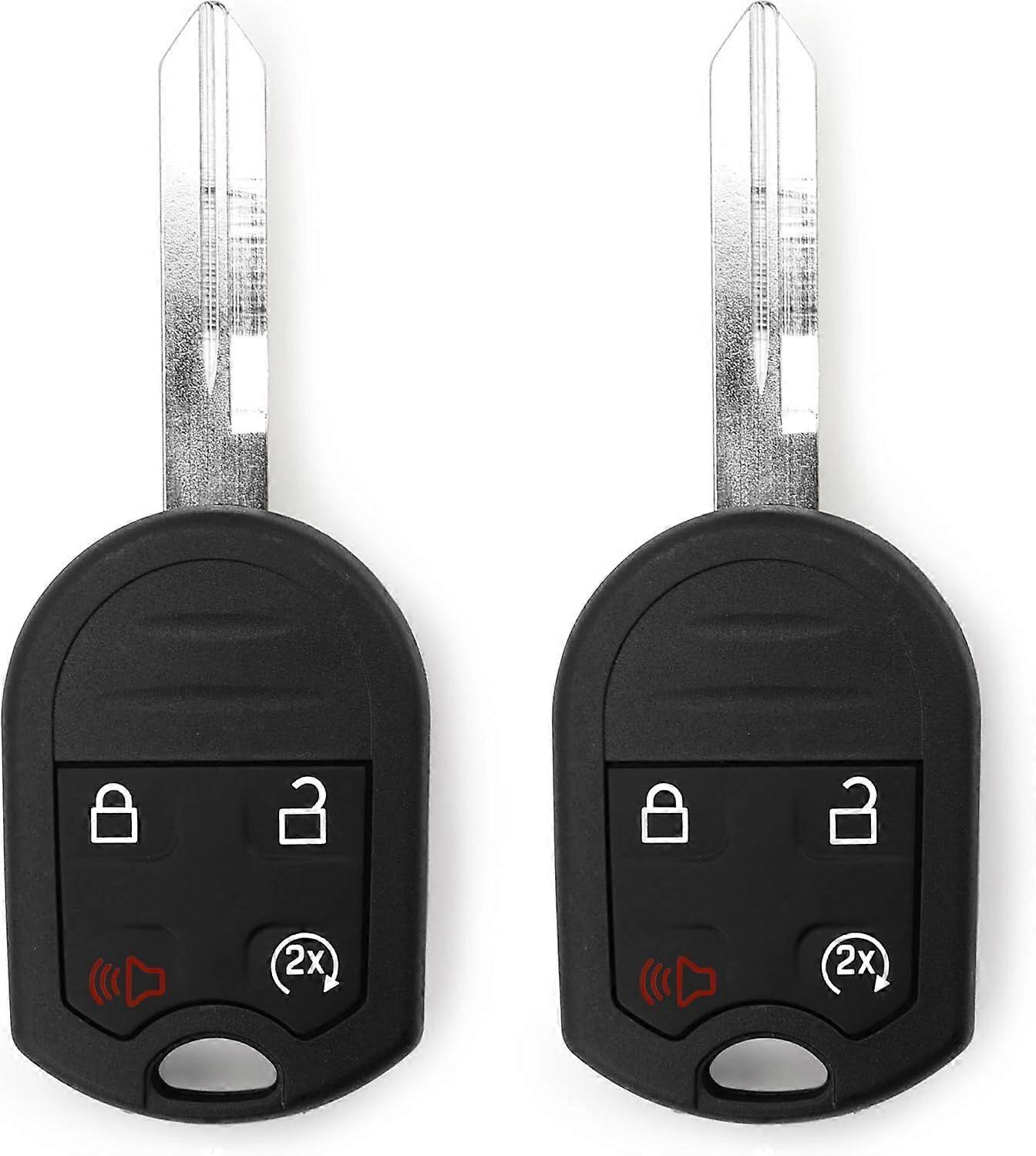 2025 Newest Ford Key Fob Replacement Remote Car Key 4 Button Keyless Entry (2