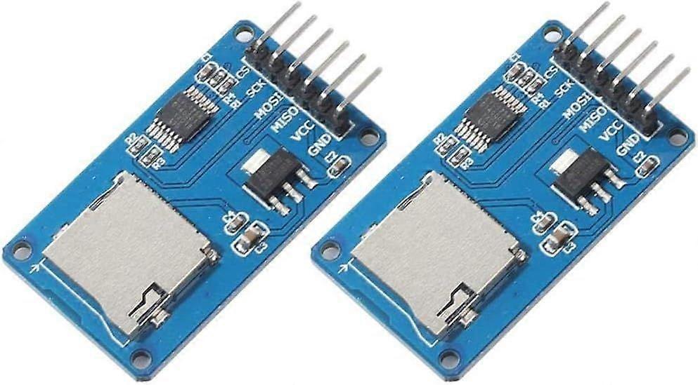 2025 Newest Model 2pcs Micro SD Card Module Storage Board 6 Pin TF Card Memory