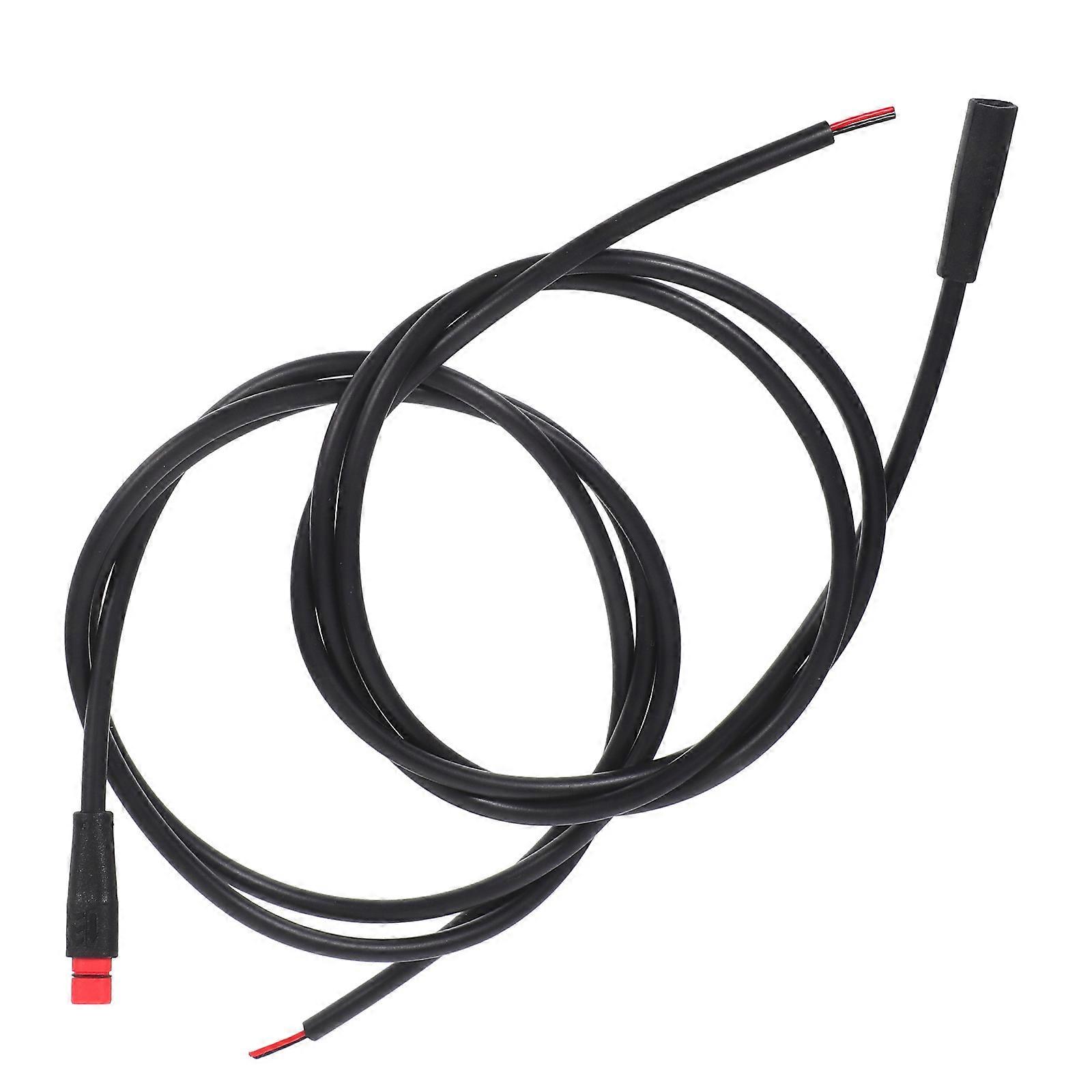 Signal Cable For Bicycle Outdoor Cycling Rectangular Shape PVC Material Electronic Connection 1Set