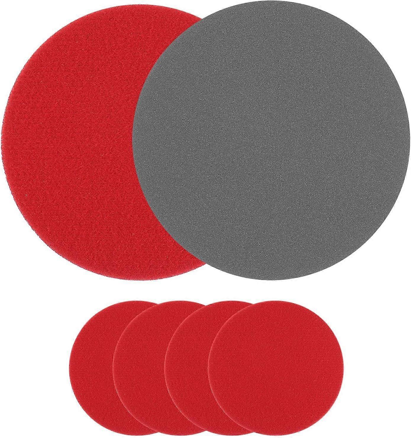 6pcs Bowling Ball Sanding Pads: Resurfacing Polishing Pads For Bowling Ball Surface Maintenance - Reusable Sanding Discs Convenient Cleaning Accessori