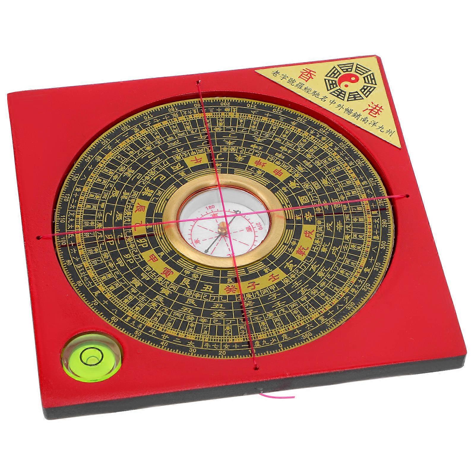 Feng Shui Compass Ornament – Decorative Home Accent Craft Item Lightweight Design Perfect Friends and Family