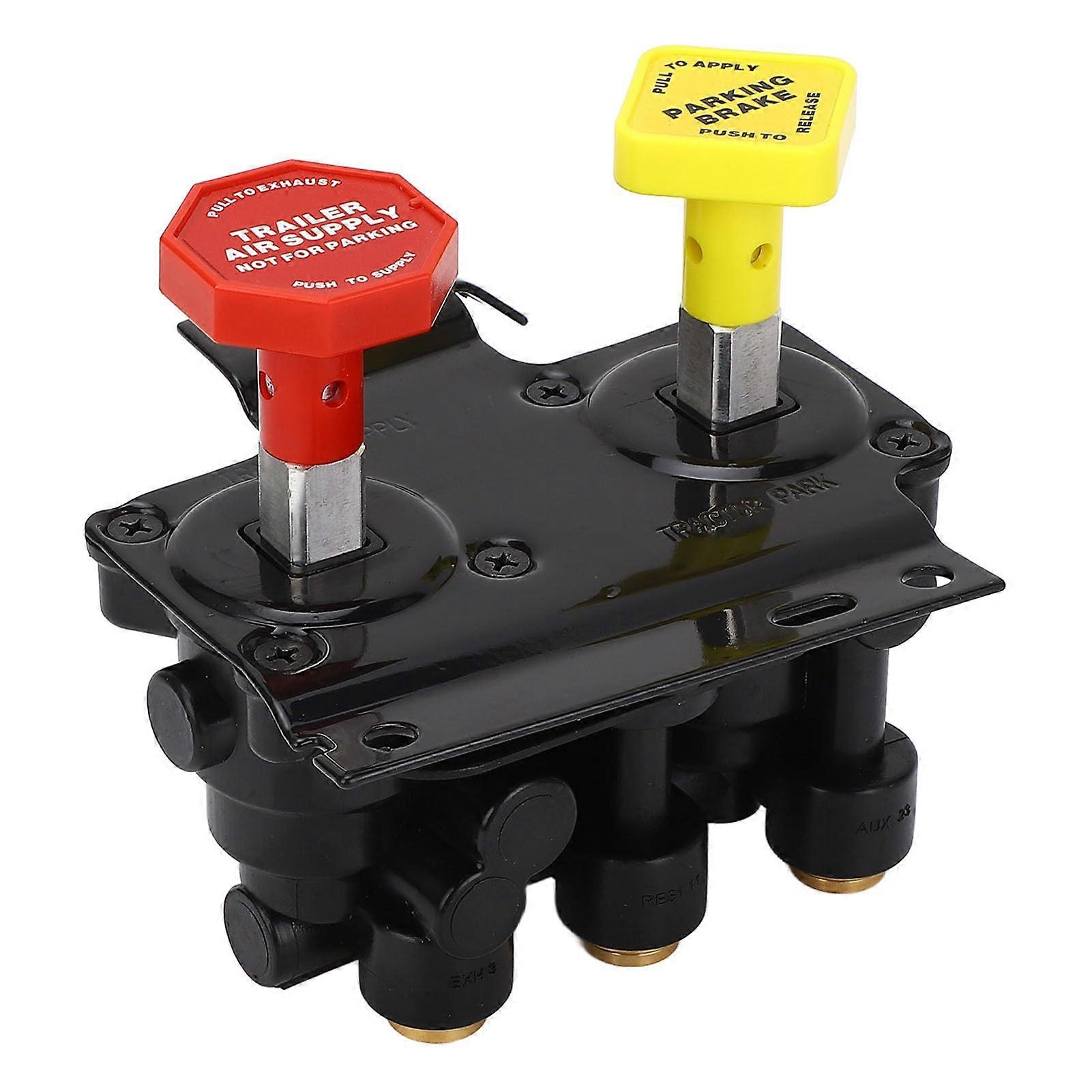 Truck Dash Control Valve Module, 20560009 Metal Stable Performance Dash Brake Control Replacement for Haldex, Newstar Trucks