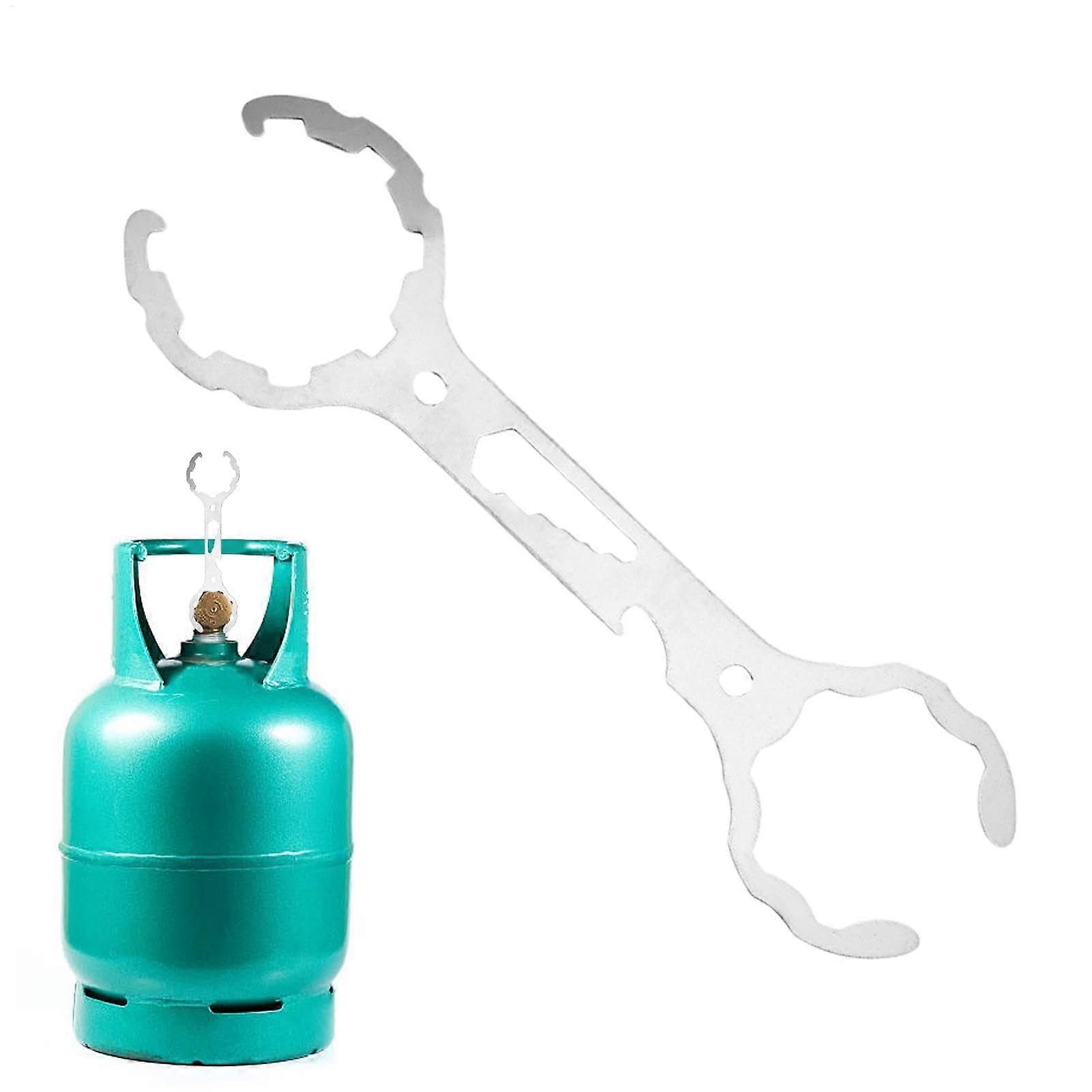 Multifunctional key, valve key, wrench for removing the cylinder pump, nonslip wrench