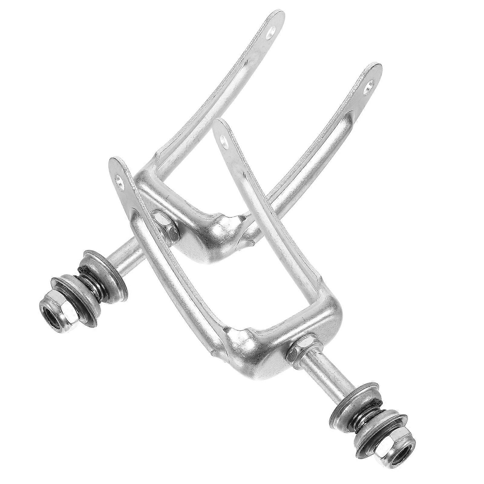 Bracket For Front Wheel Steel Material For Wheelchair Users 8.1×2.9×1.4in Stability 1 Pair