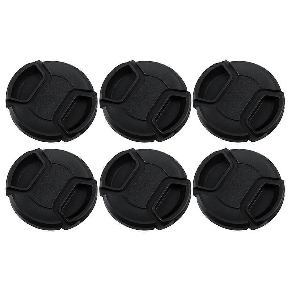 Camera Rear Lens Lens Protector 49mm Round For Professionals 6Pcs