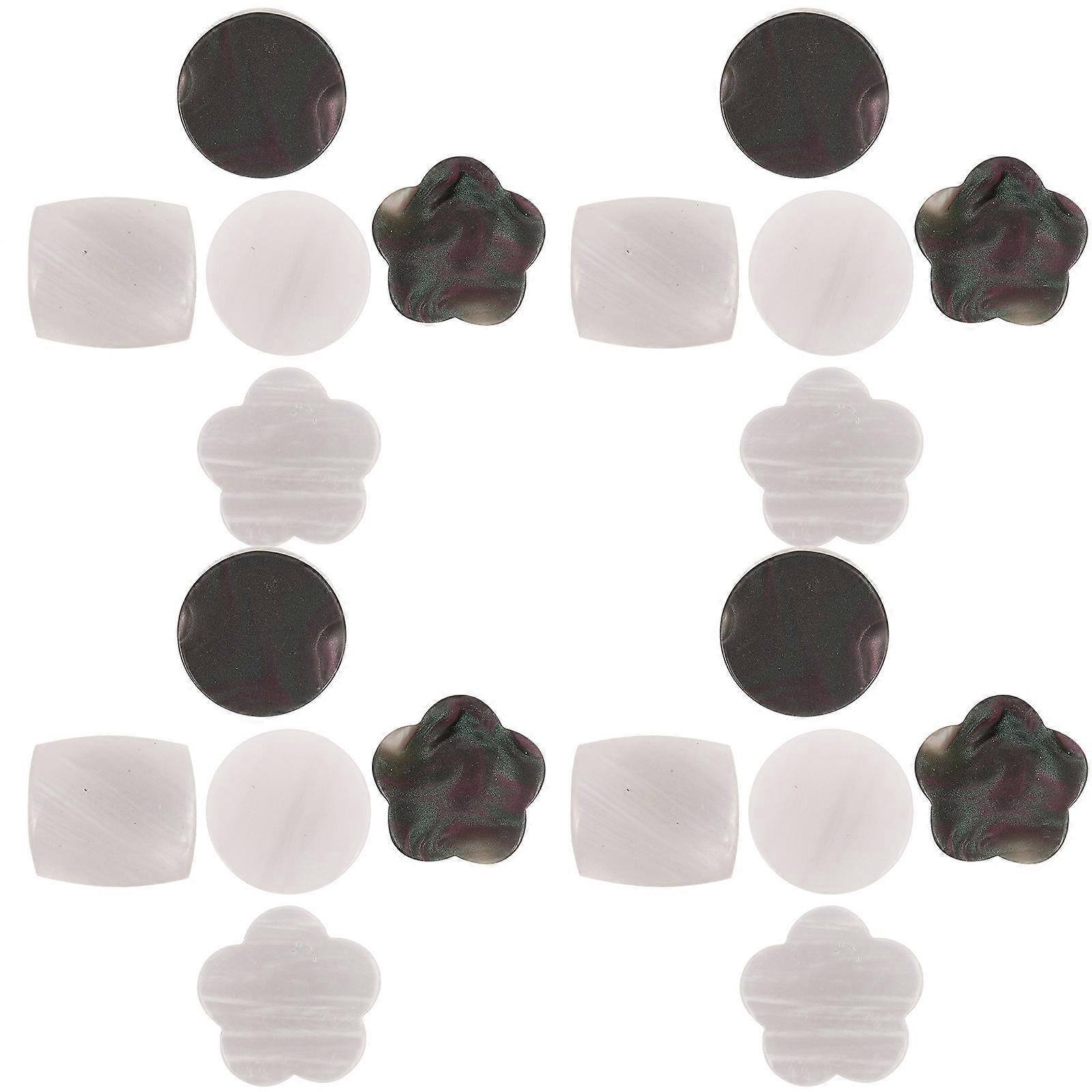 Multi-Function Magnetic Closure Buttons For Shirts And Clothes 20Pcs Assorted Color Hidden Magnetic Design