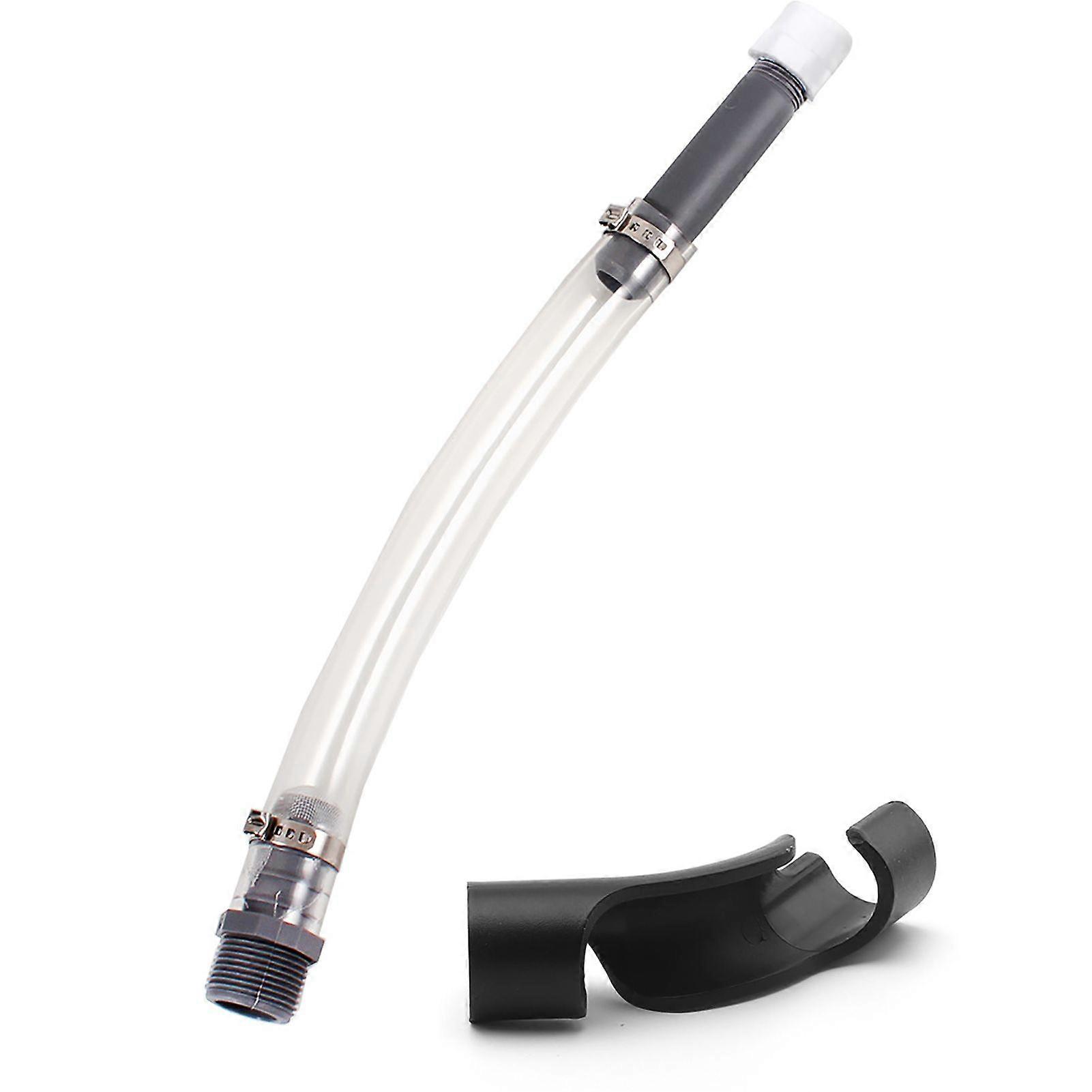 universal thread fuel jug hose for racing container