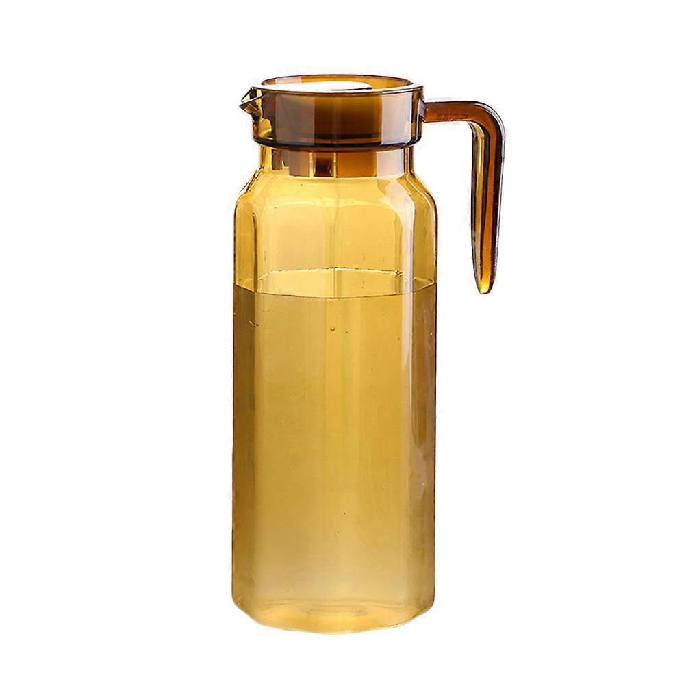 Cold Water Kettle Large Capacity Acrylic Beverage Pitcher Food Safe for Juice Iced Tea Drinks Parties Family Gatherings