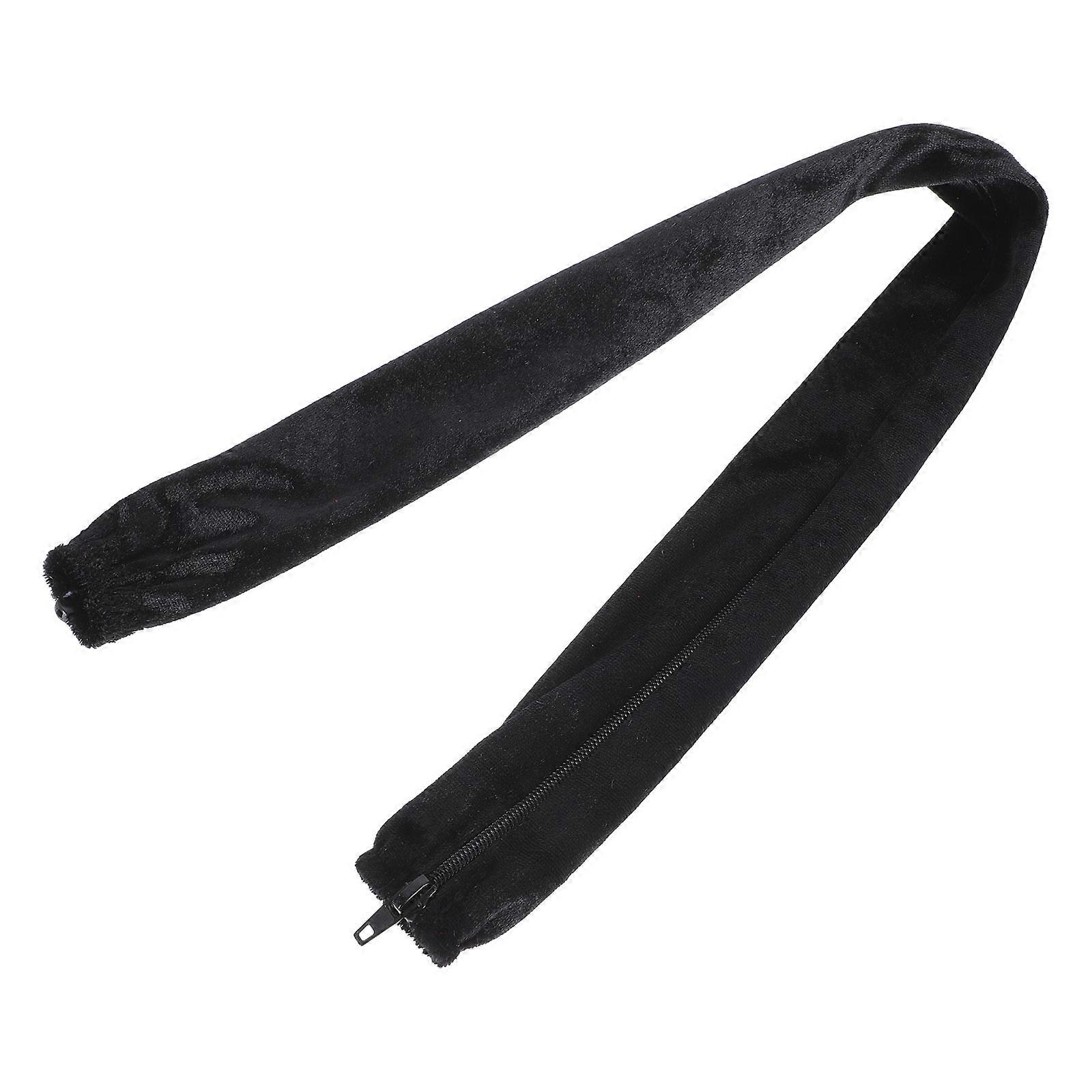Useful Chain Cover 1Set Decorative Purpose For Ceiling Lamp Chain Simple Design With Black Fabric Material