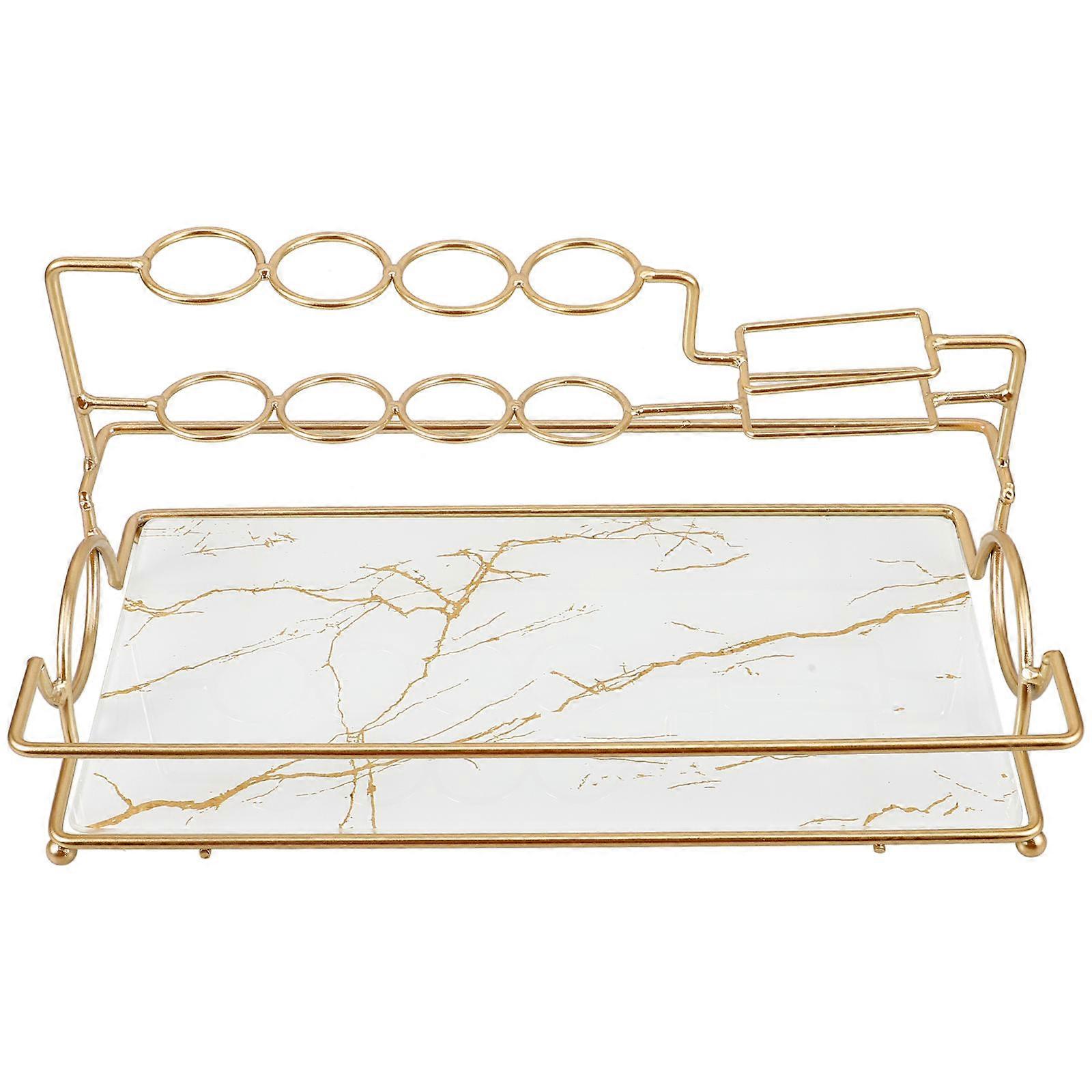 Countertop Storage Rack for Bathroom Multi Use Toothbrush Toothpaste Holder 1 Set Bathroom Organizer