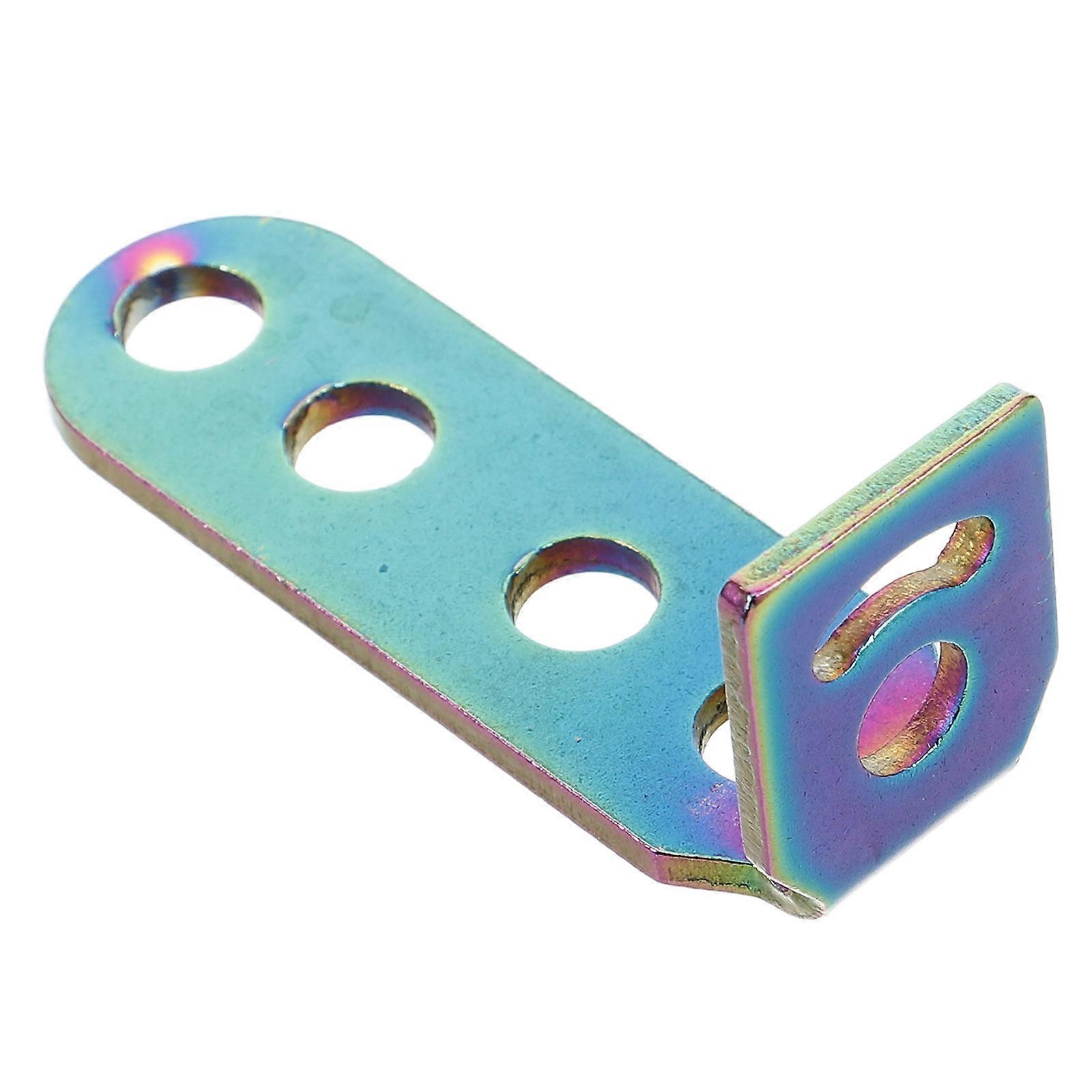 Motorcycle Rear View Mirror Mount Stainless Steel L Shape Extension Bracket For Riding Daily Use 1Pack