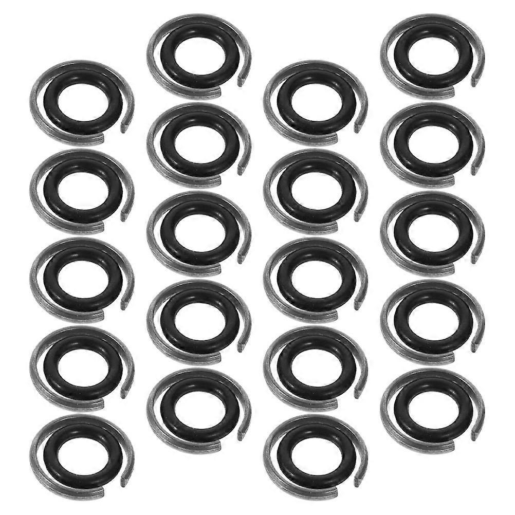 Impact Wrench Retaining Ring Kit 20 Sets, Durable High Precision Design for Automotive Repair, Compatible with Electric and Pneumatic Wrenches,