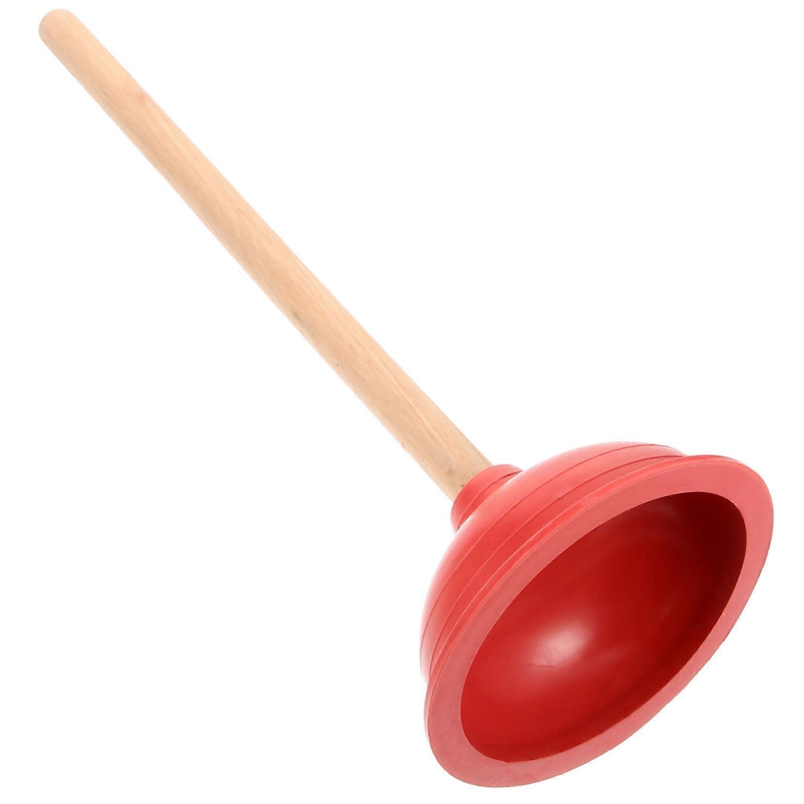 Toilet Cleaner With Long Handle, Ergonomic Plunger For Toilets, Home And Office Use, Powerful Clog Removal
