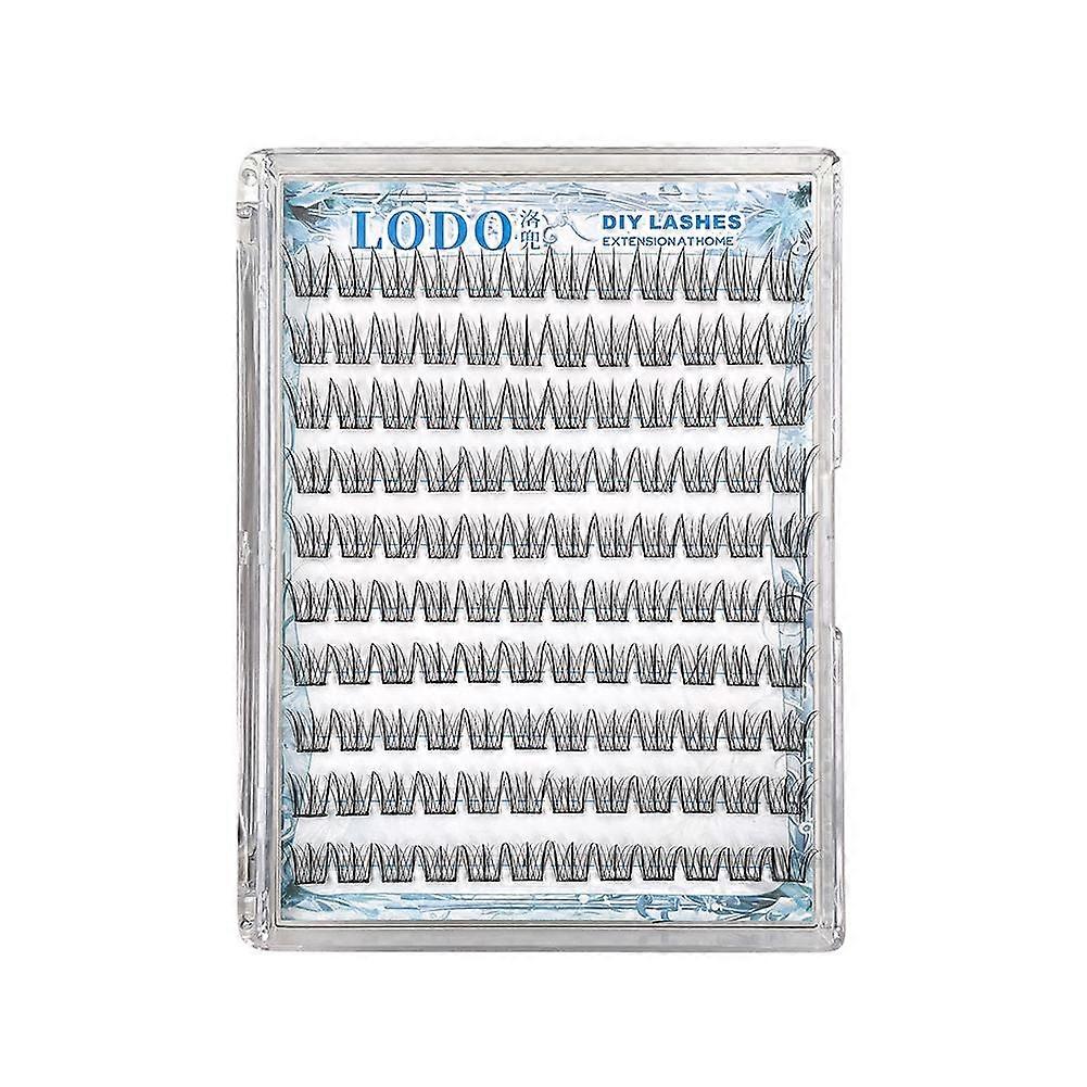 Self-Adhesive False Eyelashes Glue-Free Natural Single Cluster Lashes Easy Apply Beginner Friendly