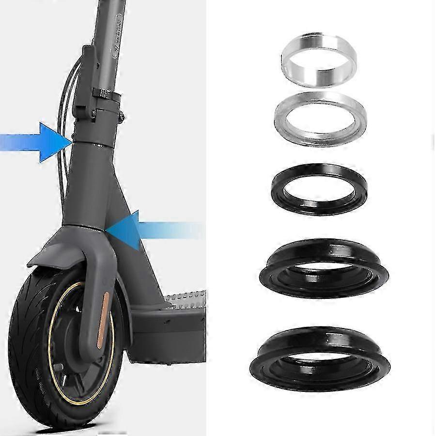 Ninebot MAX G30 سكوتر كهربائي تحمل مجموعة بوش التوجيه 5 قطع ABS