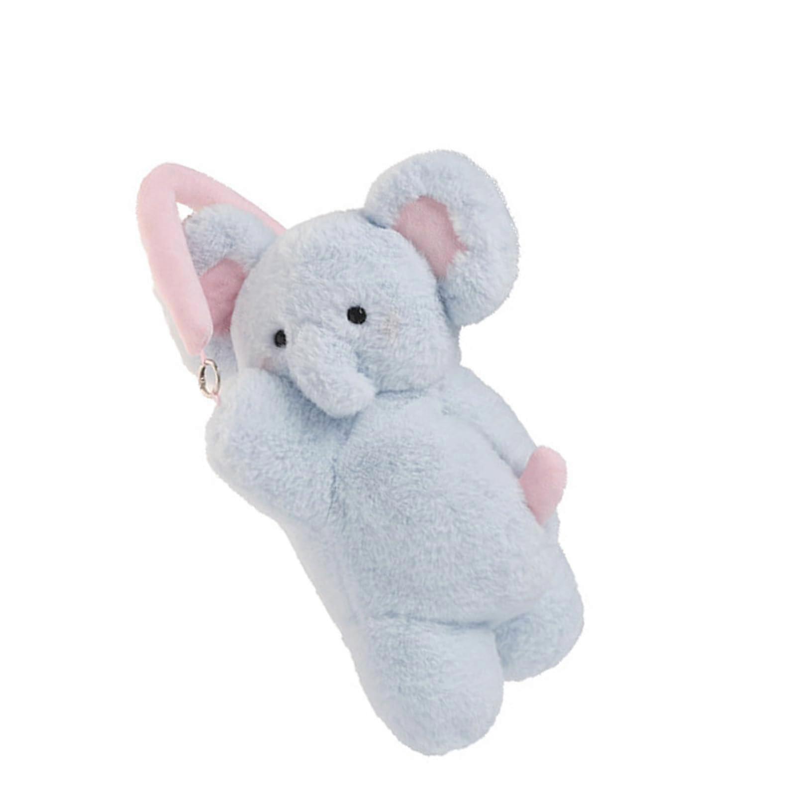 Plush Tissue Holder AnimalShaped Paper Towel Dispenser, Soft Car Organizer, Tissue Box Cover