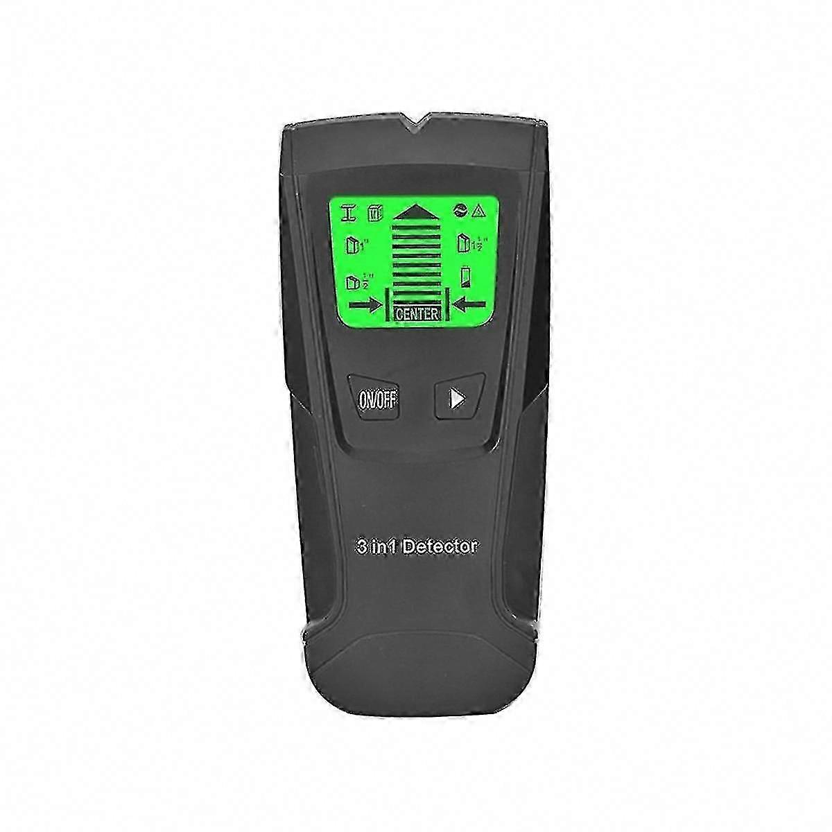 Wall Metal Detector Stud Finder Wire Scanner LCD Display TH210 Black