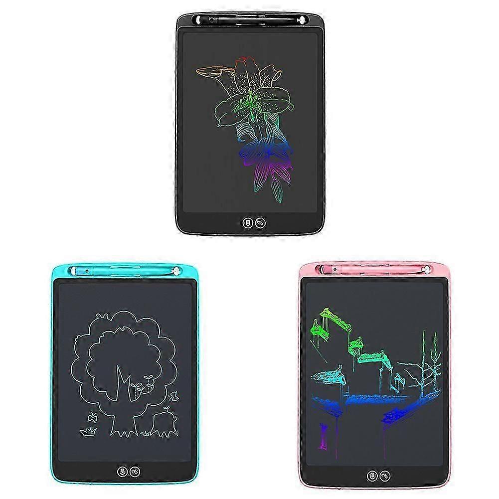 12" LCD Writing Tablet with Partial Erase & Lock Screen, Electronic Drawing Board
