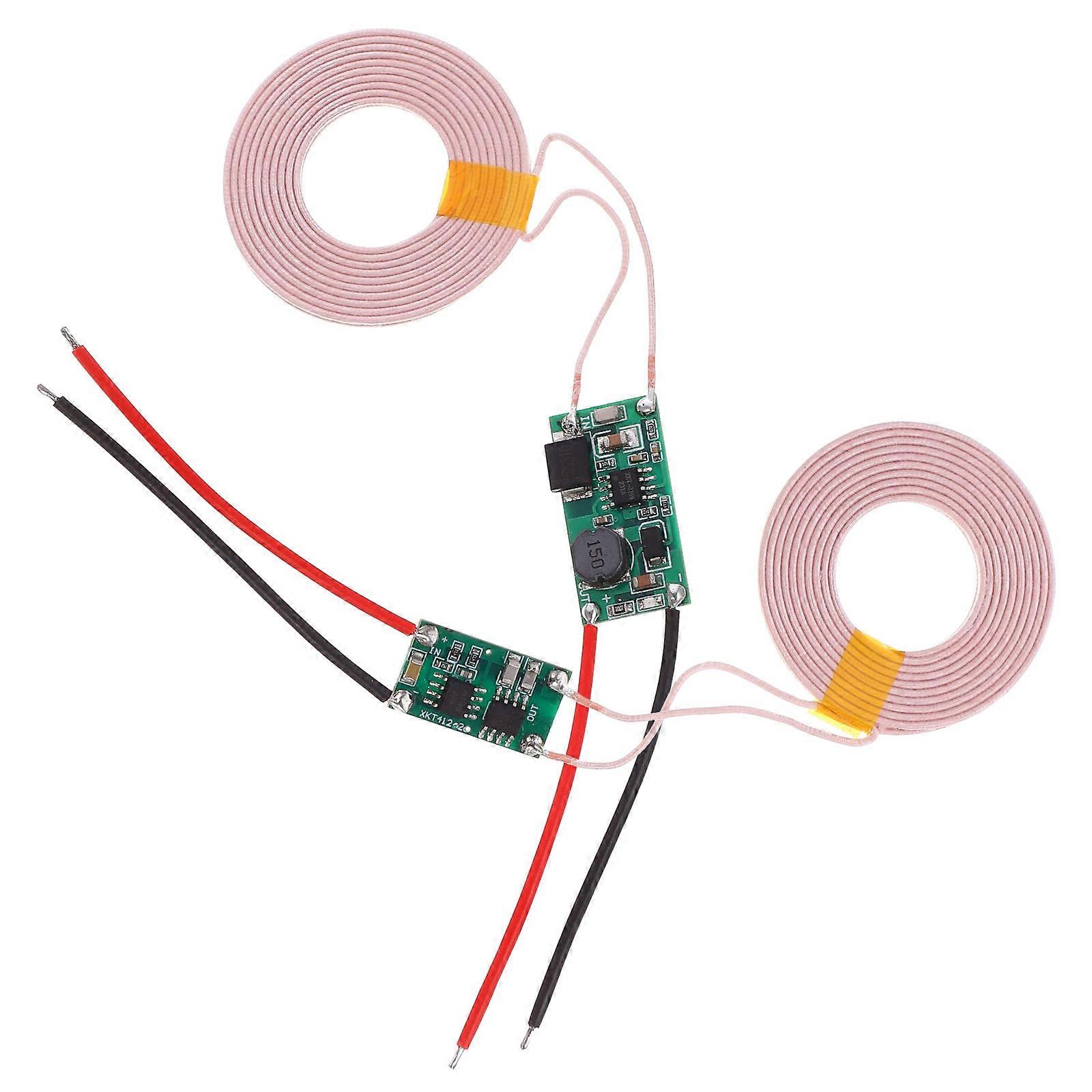 2pcs Wireless Charging Module Coil Transmitter and Receiver