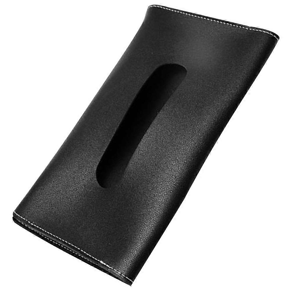 PU Sun Visor Tissue Holder for Car – Dirt Napkin Box with Thickened Lining, Easy Installation, Interior Organization & Safe Driving Accessory