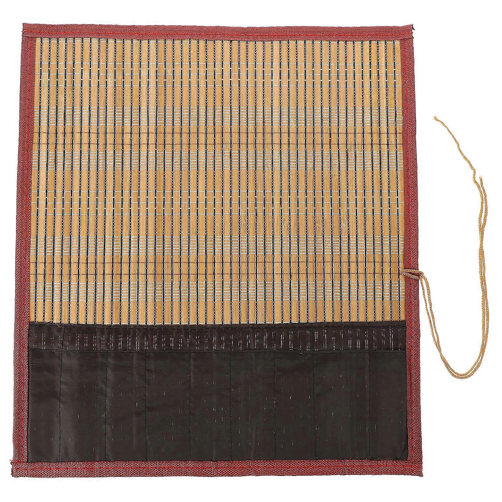 Schreibwaren Bleistift Rolle Tasche Kalligraphie Pinsel Stift Rolle Wrap Kalligraphie Pinsel Stift Aufbewahrungsbehälter