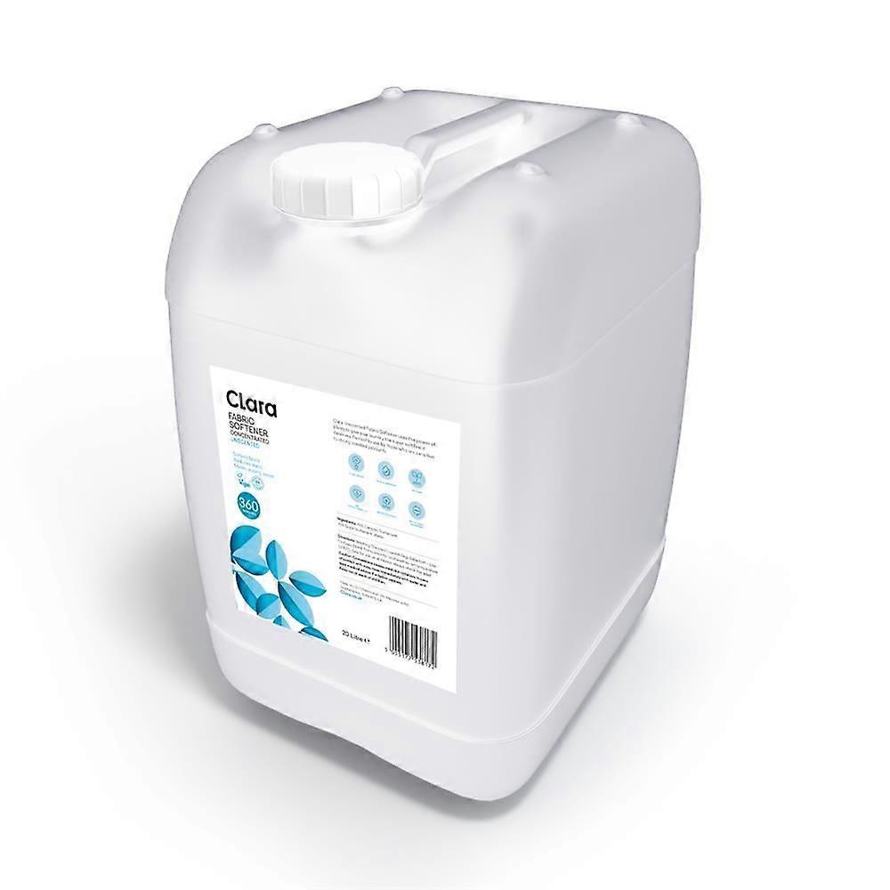 Clara Concentrated Fabric Softener Unscented 20L - 4 Pack