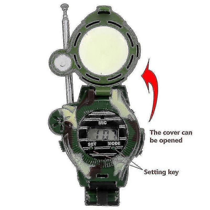 pieces watches kids walkie talkie 7 in 1 walkie talkie watch radio outdoor toys