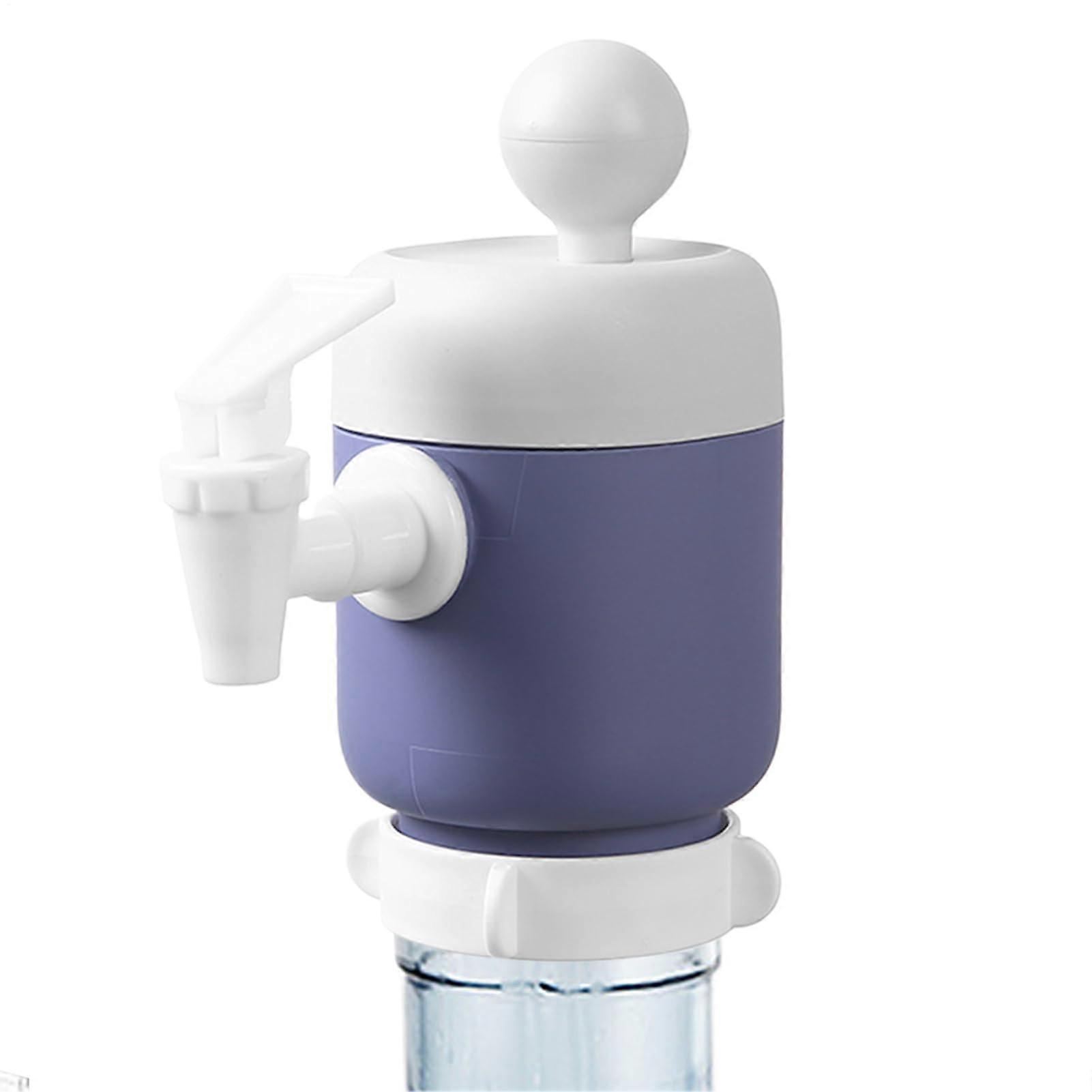 Drinking Water Pump Hand-Operated Fountain Pump Portable Replacement Part for 2-6 Gallon Bottle Coolers Purple
