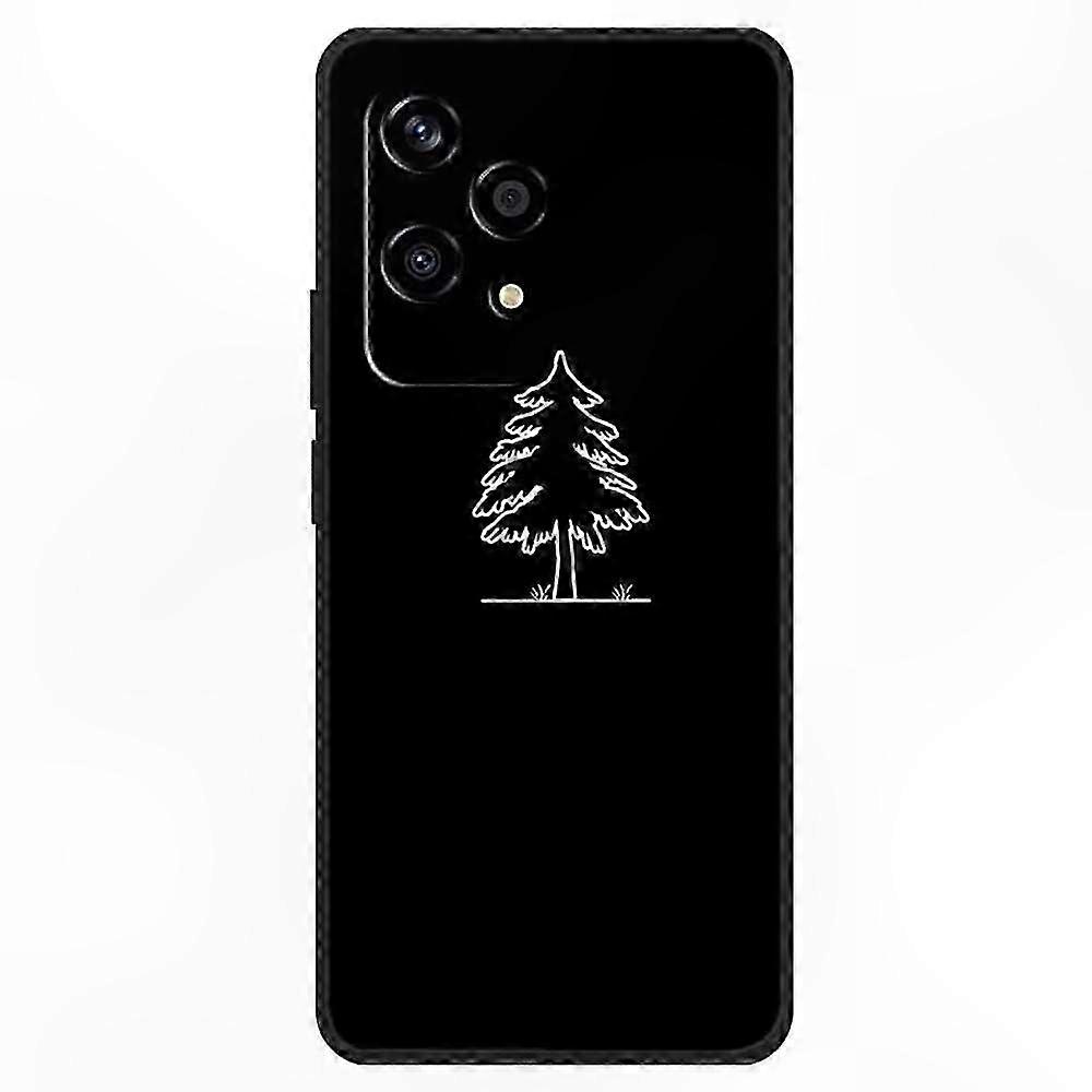 Shockproof TPU Phone Case with Linear Pattern for Honor 200 Lite Cover