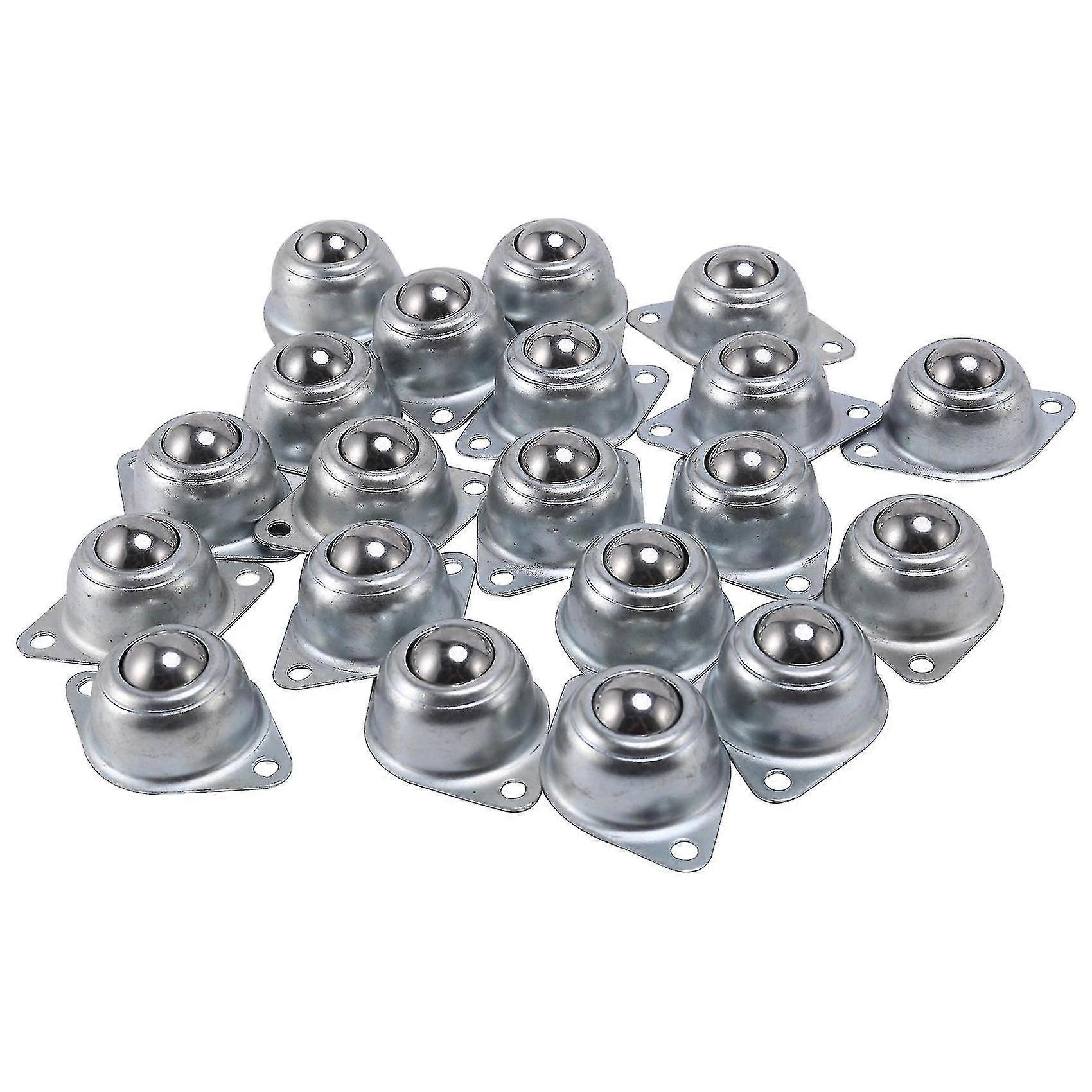 20 roulettes universelles à billes en métal adaptées aux machines, meubles, etc.